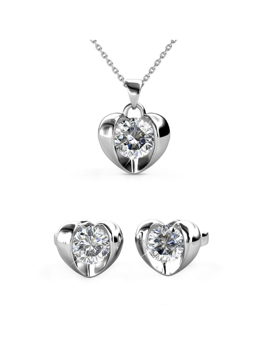 Thumbnail - Simply Love Set - Silber und Kristall