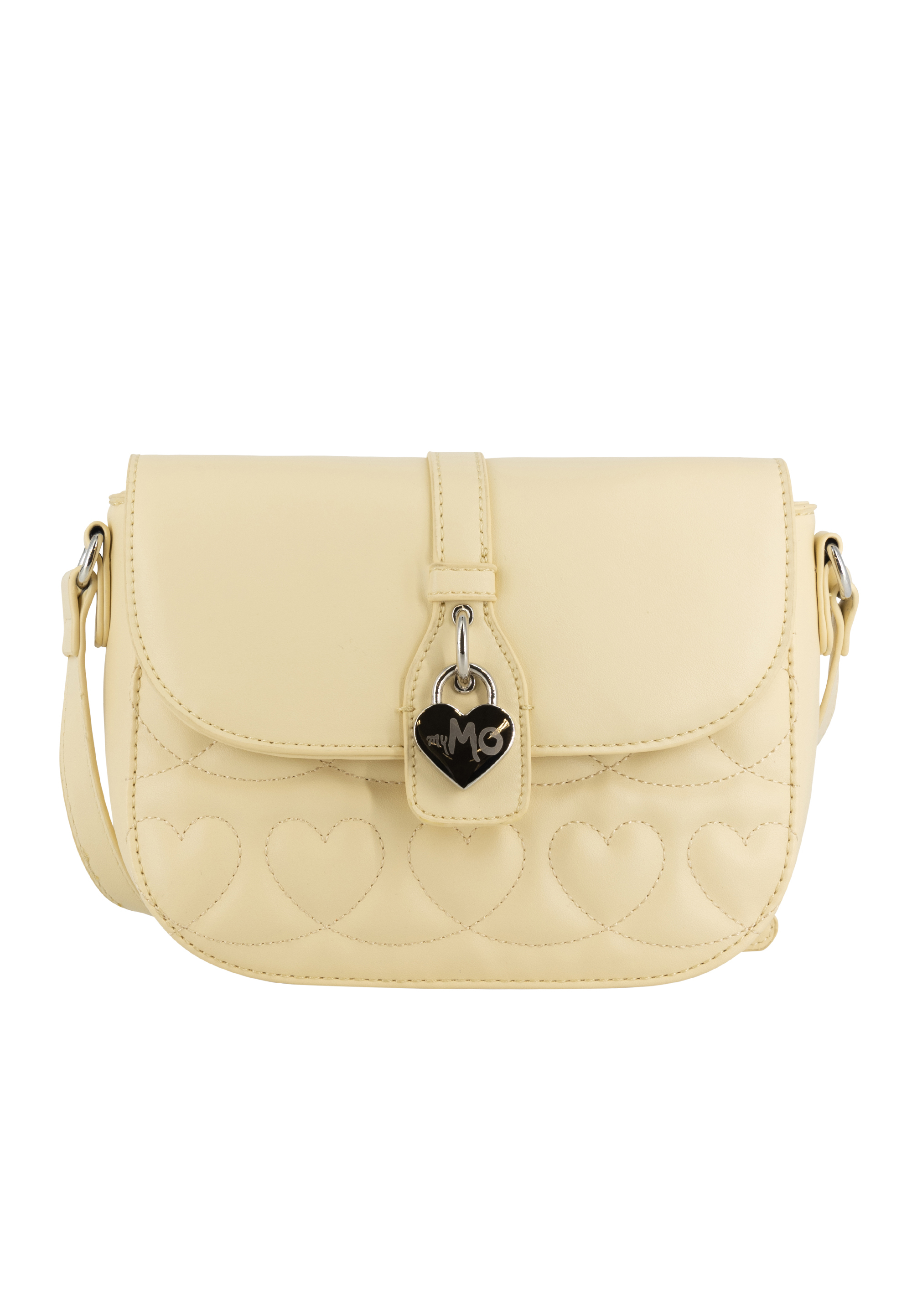 Mymo schoudertas Dames lichtgeel