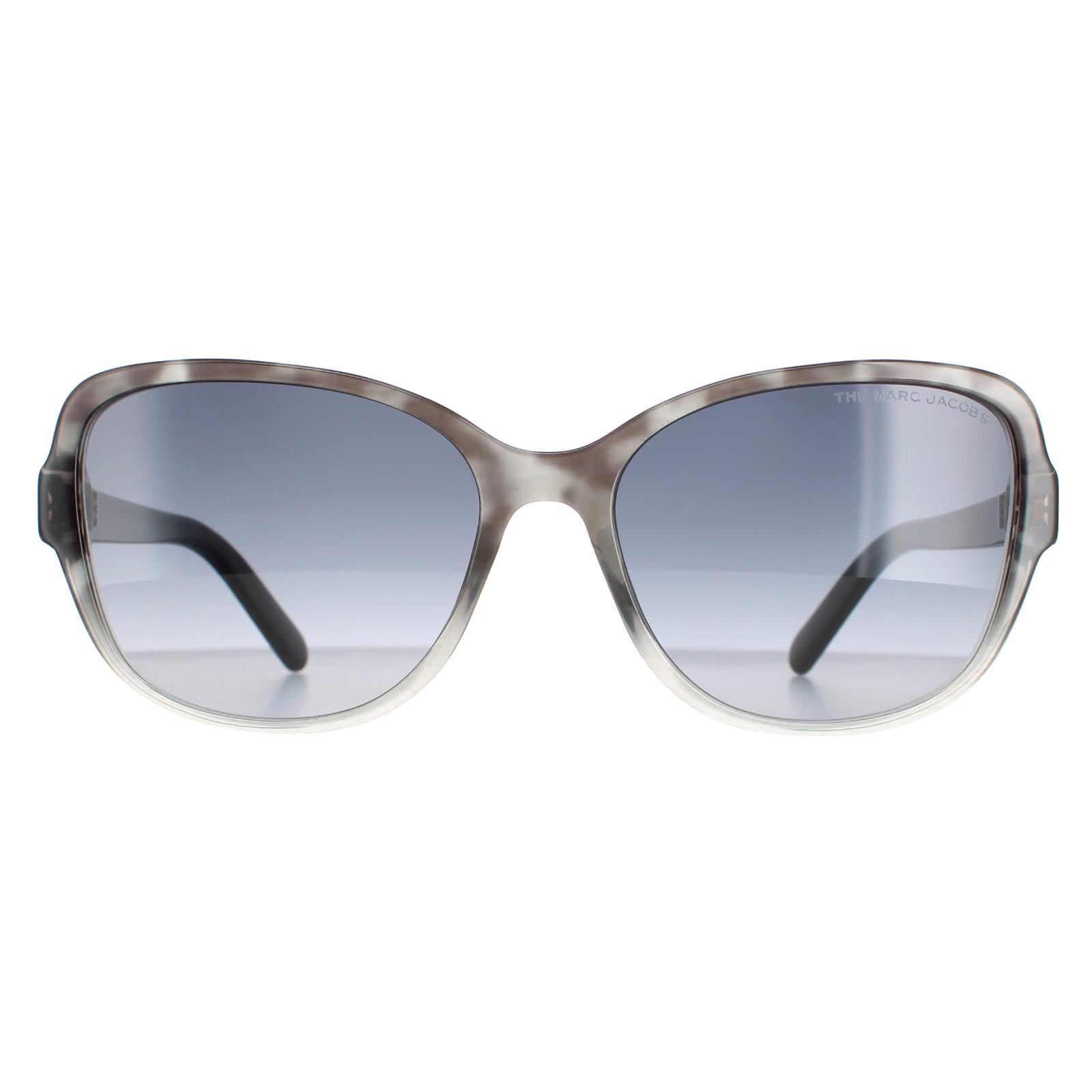 Thumbnail - Marc Jacobs Cat Eye Womens Havanna Grau Dunkelgrau Gradient MARC 528/S