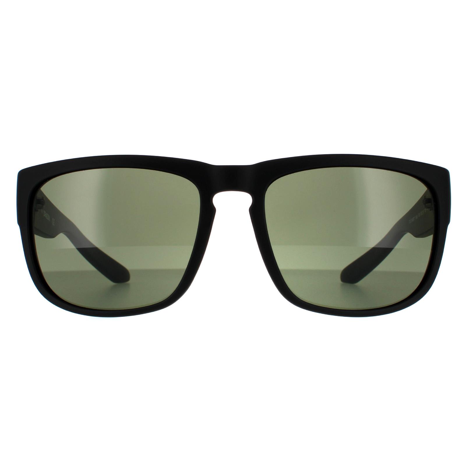 Thumbnail - Dragon Square Mens Matte Black G15 Green Sonnenbrille