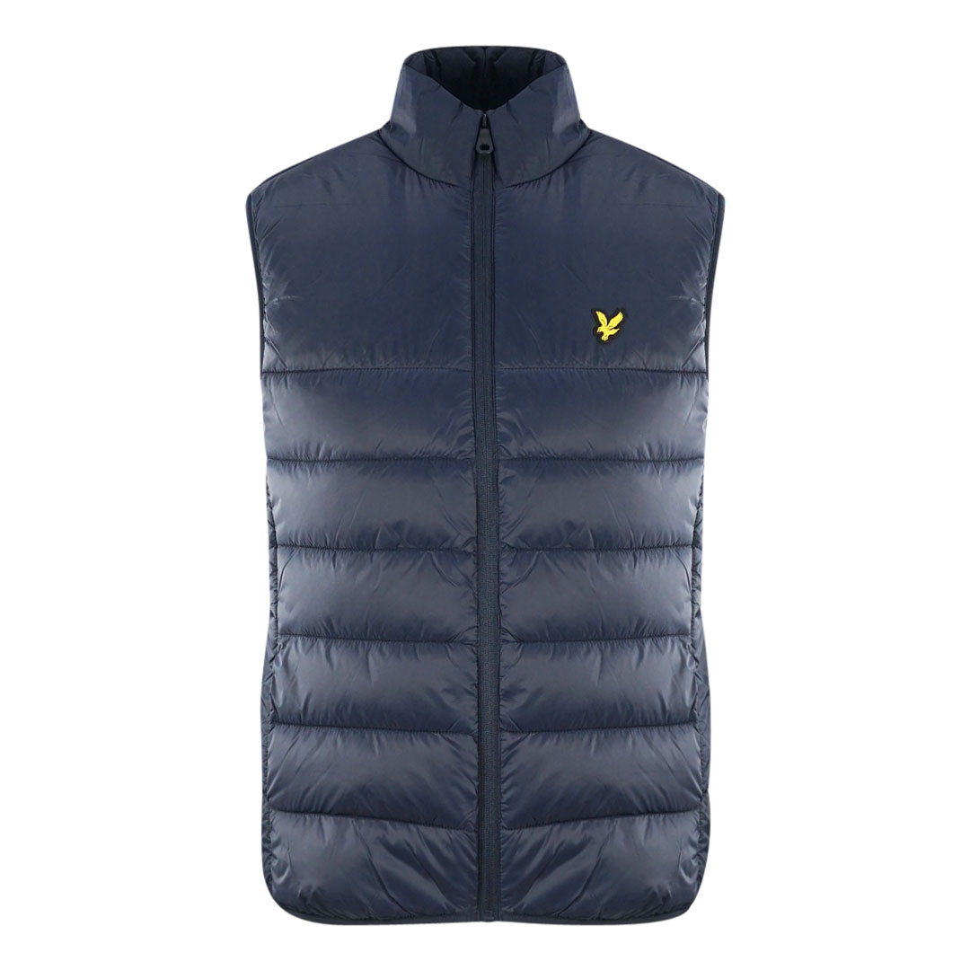 Thumbnail - Lyle & Scott Wattierte Weste in Navy