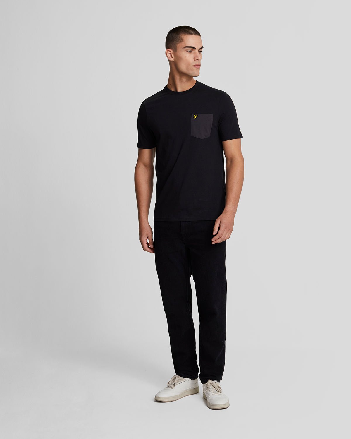Lyle & Scott Tonal Pocket T-Shirt herr – bild 2
