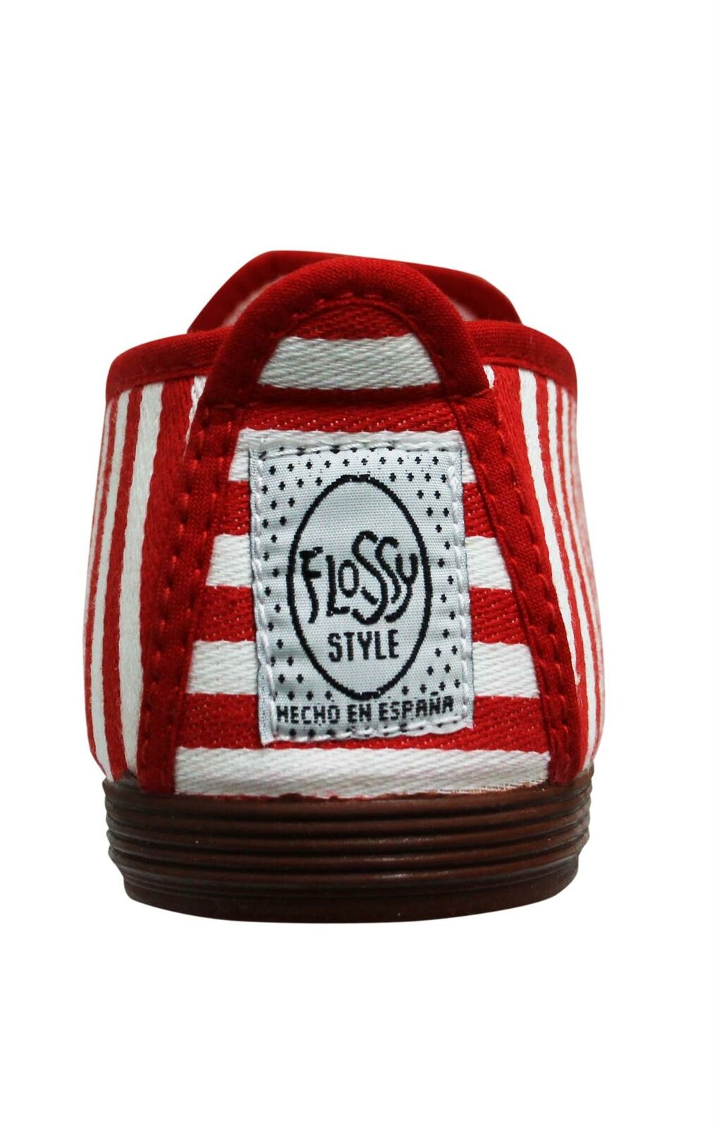 Flossy Style Corella Röd/Vit Plimsolls sneakers dam – bild 2