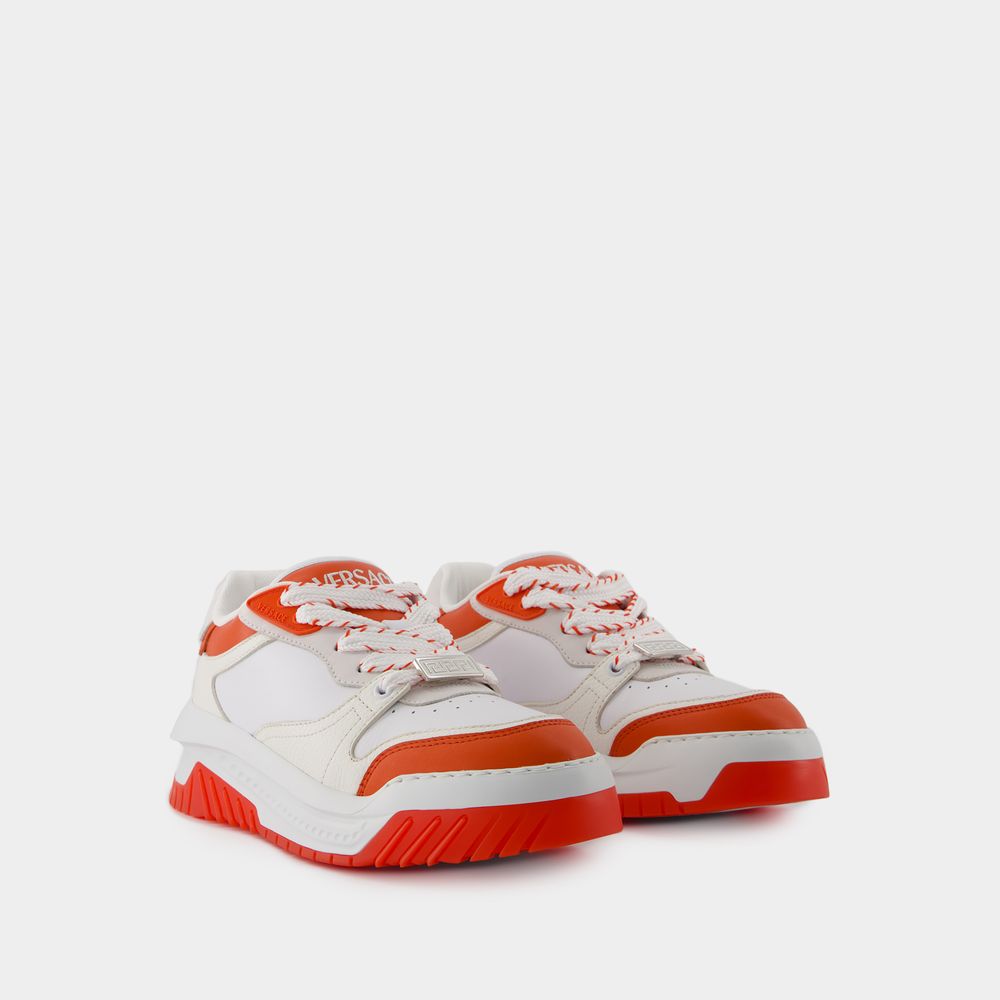 Thumbnail - Odissea Sneakers - Versace - Leder - Weiß