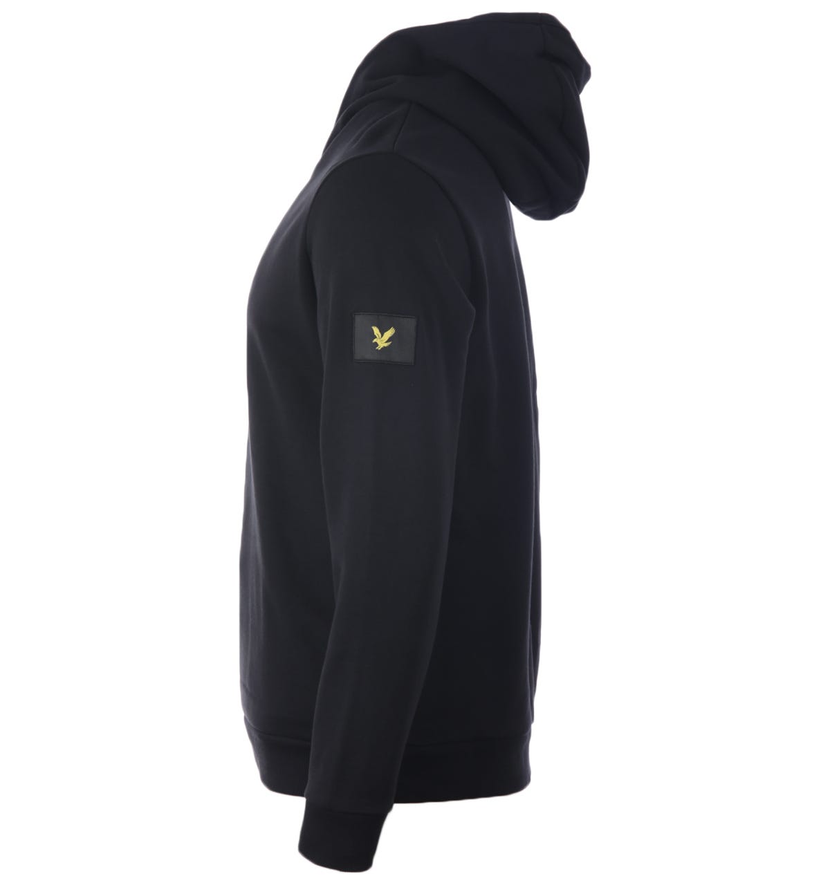 Plain Black Pull-Over Hoodie 2