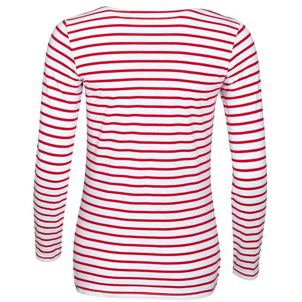 SOLS (Vit/Röd) t-shirts dam – bild 2