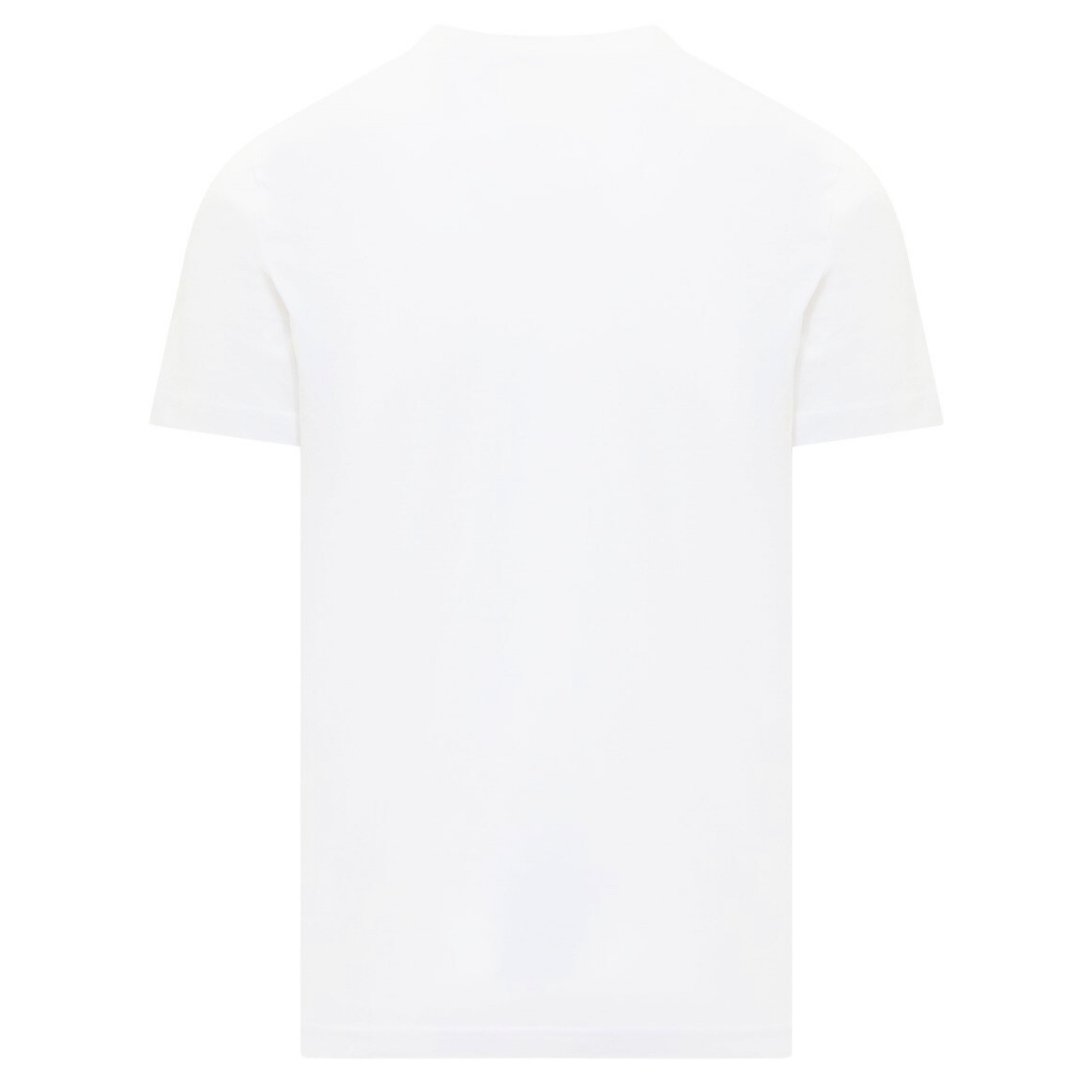 Diesel Industry Denim Logo Vit T-shirt herr – bild 2