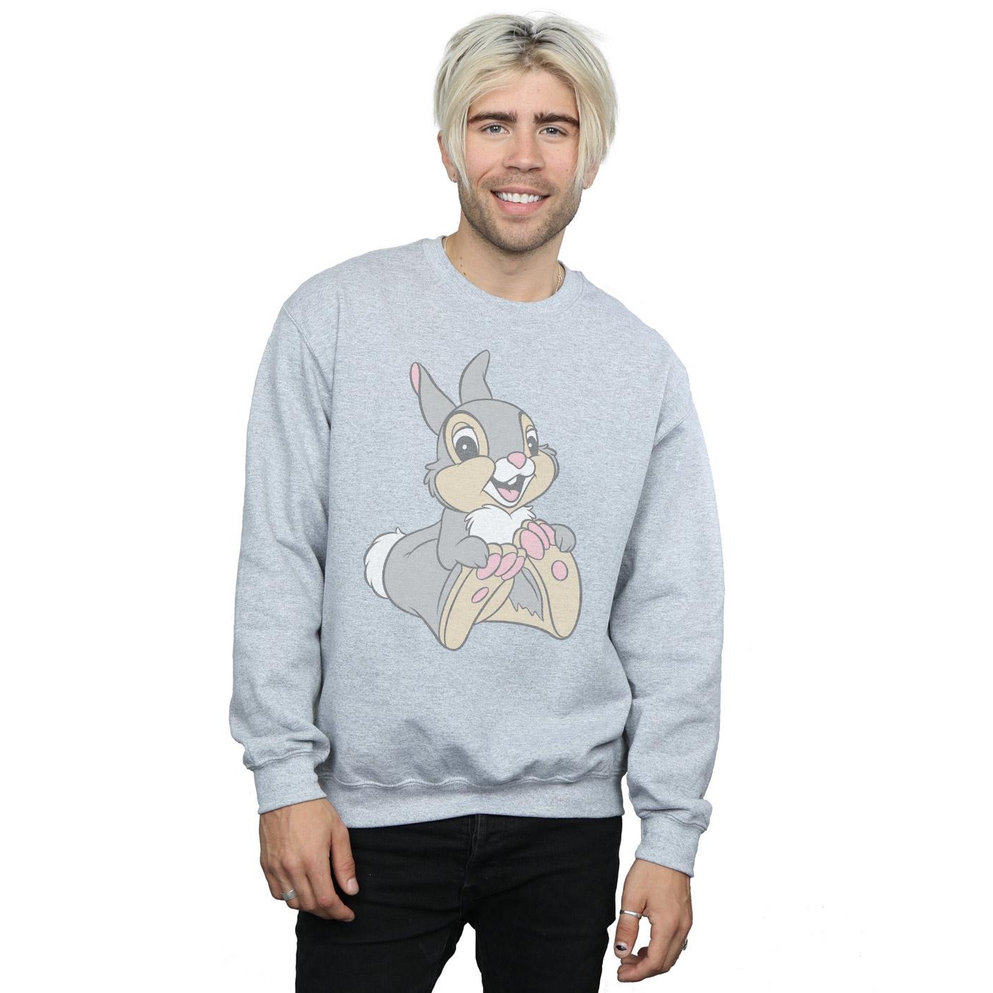 Disney Mens Classic Thumper Sweatshirt (Sports Grey) herr – bild 2
