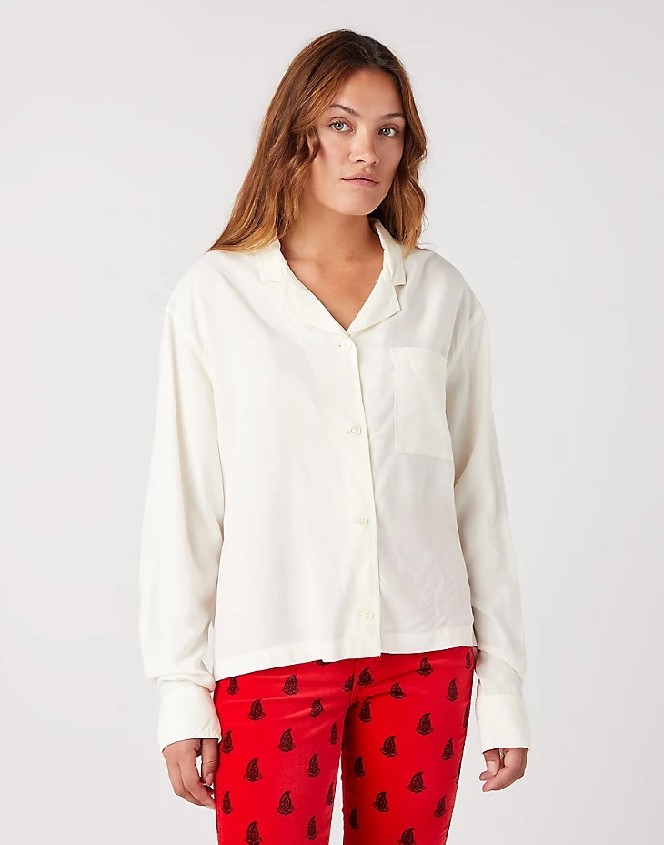 Thumbnail - Wrangler - BLOUSE PRISTINE BEIGE