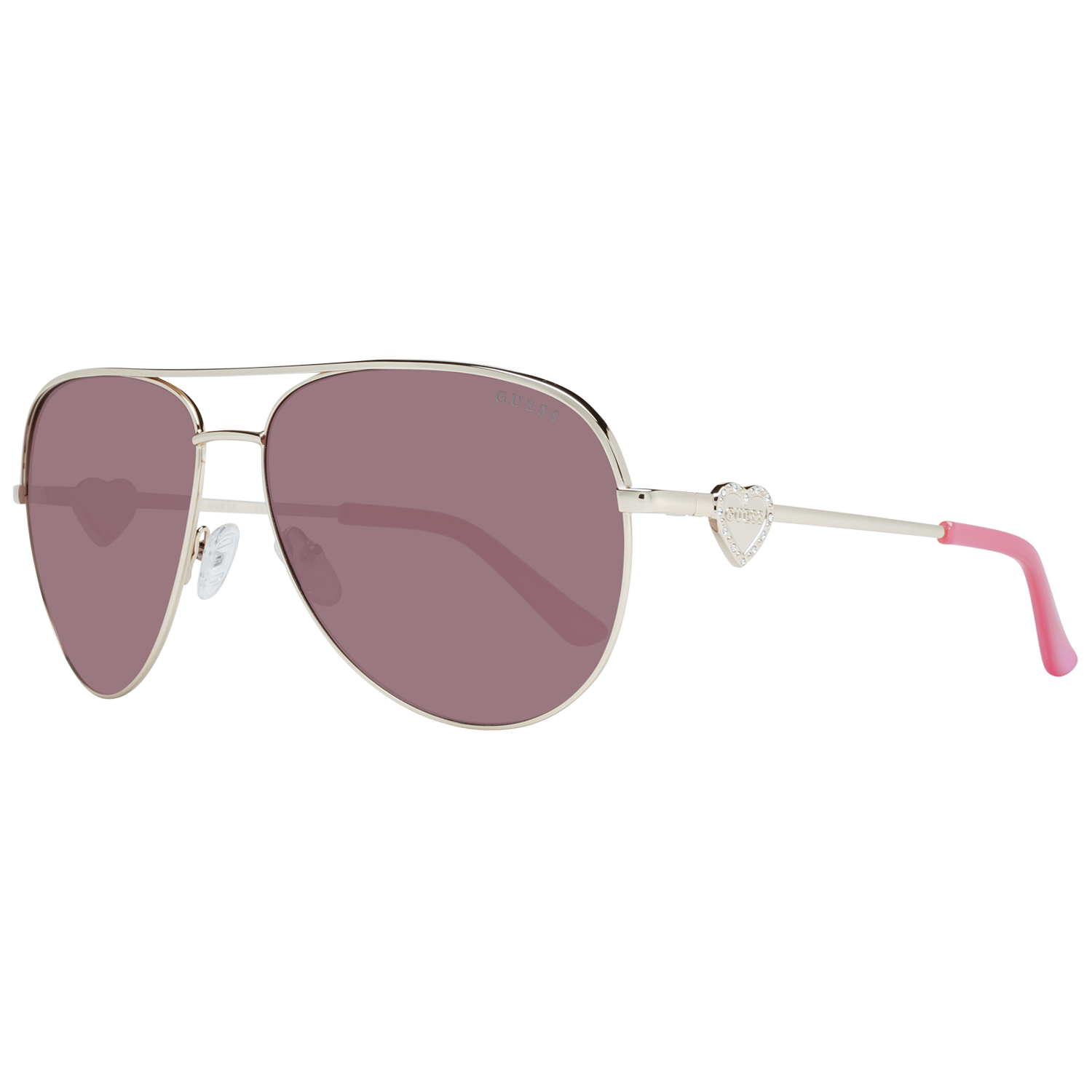 Guess GF6106/S 32F Zonnebril - Dames - Goudkleurig