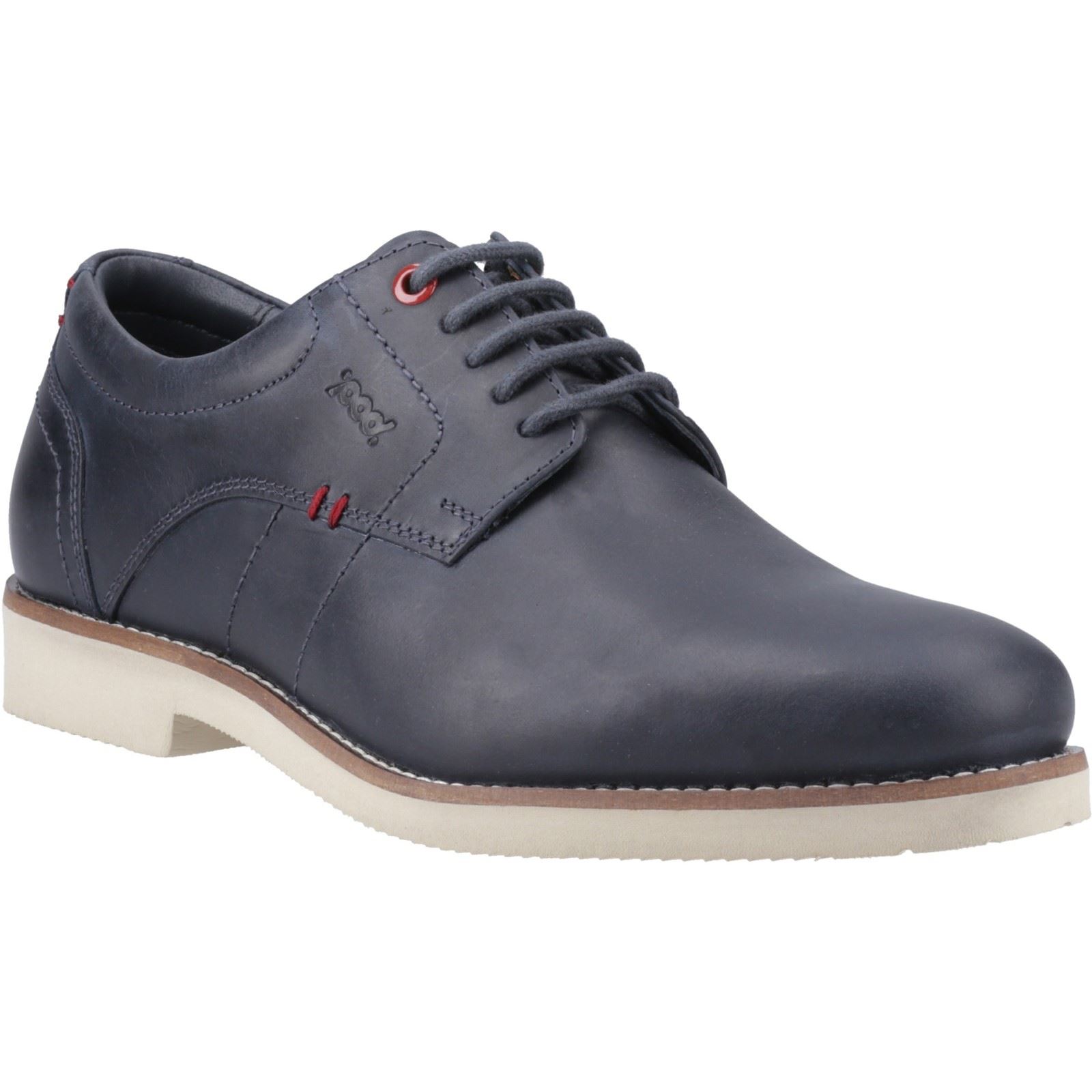 Thumbnail - Pod Hampton Leder Herren Schnürschuhe Navy