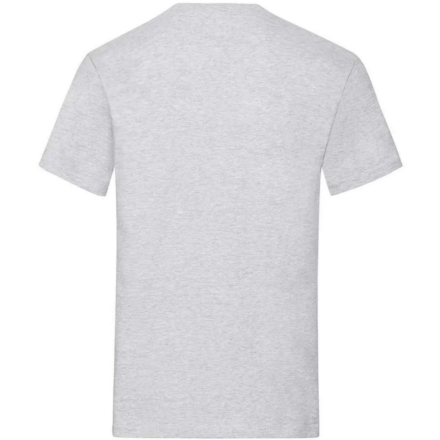 Fruit Of The Loom Unisex vuxen t-shirt i kraftig bomull (Grått) herr – bild 2