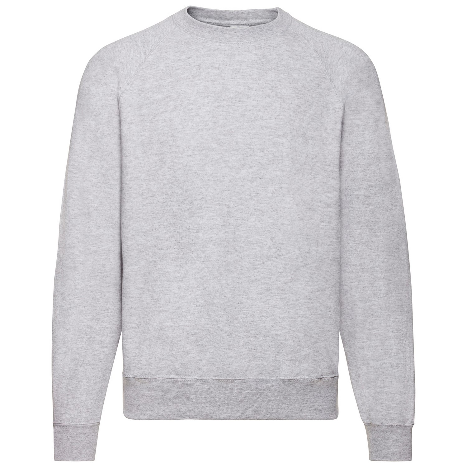 Thumbnail - Fruit of the Loom - "Classic" Sweatshirt für Herren Raglanärmel (Grau)