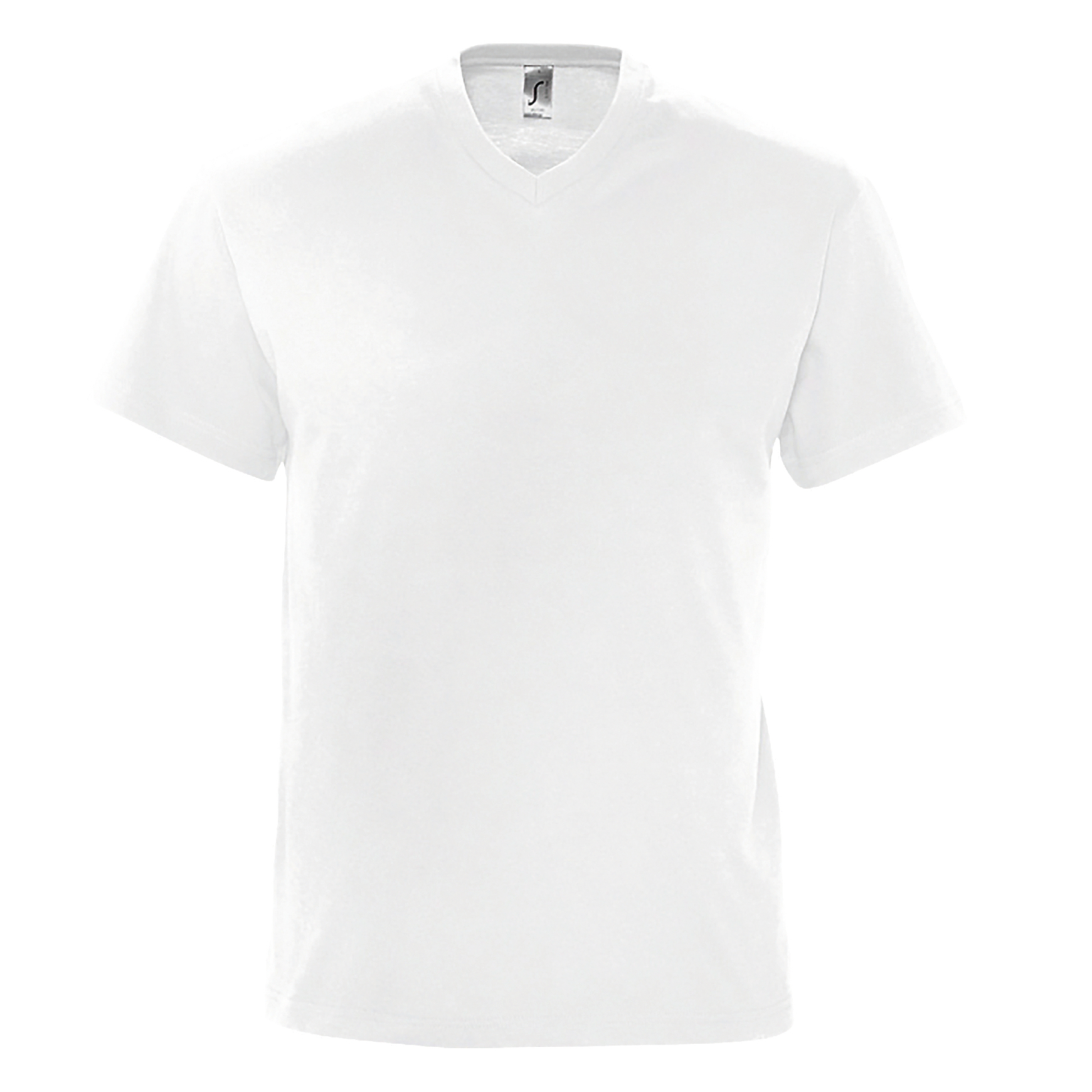 Thumbnail - SOLS Herren Victory T-Shirt, V-Ausschnitt, Kurzarm (Weiß)