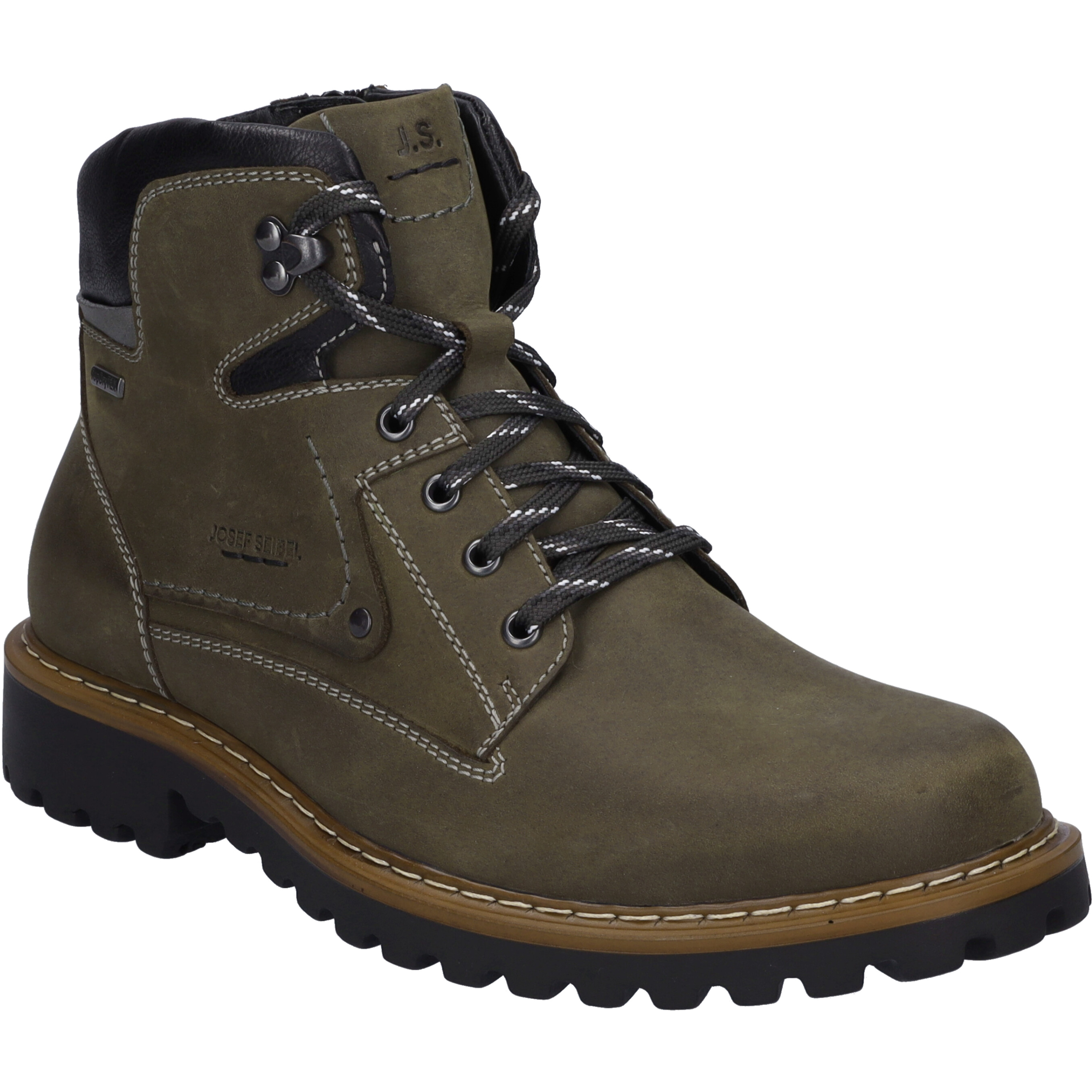 JOSEF SEIBEL Chance 51 | Stiefelette für Herren | Grün Chance 51, oliv-kombi