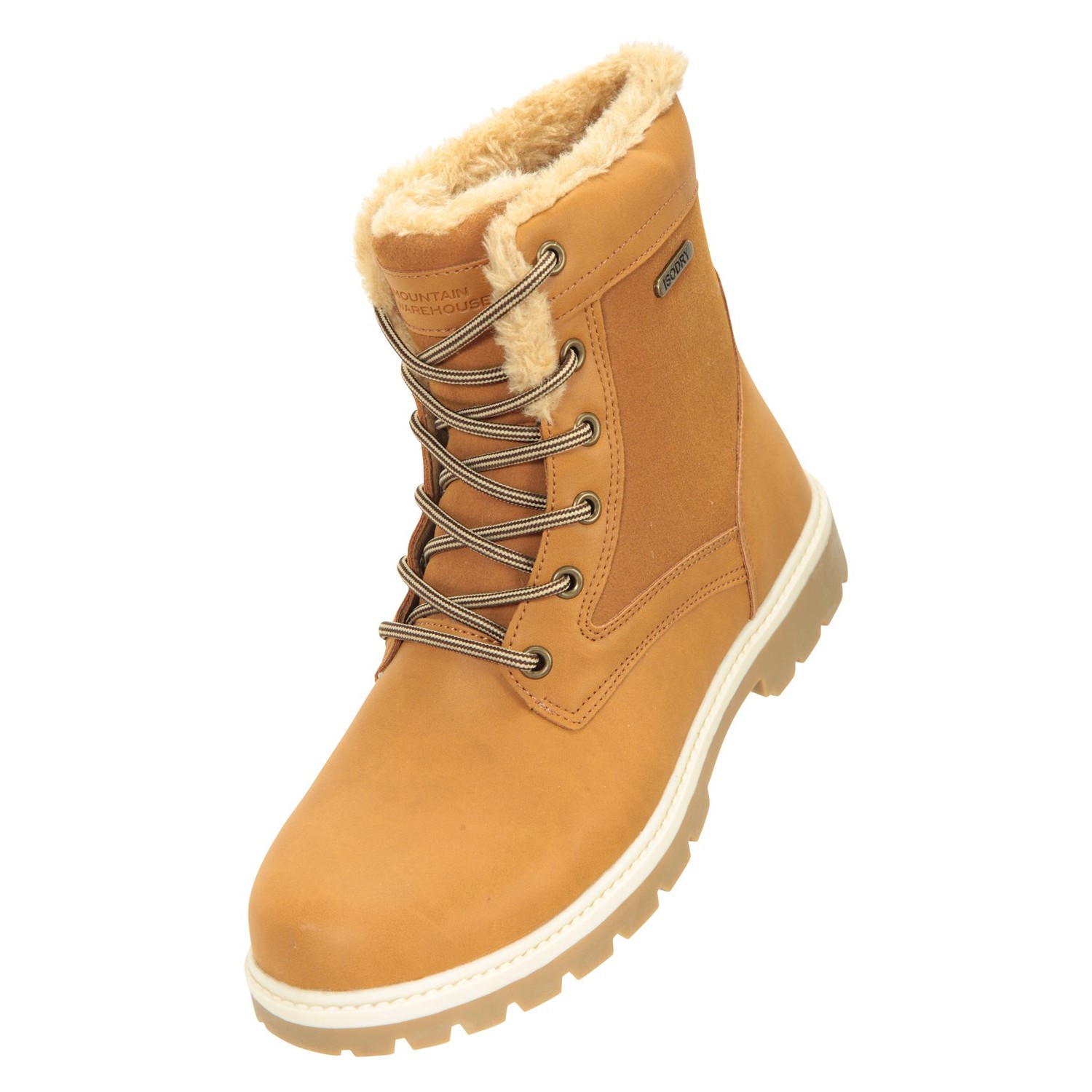 Thumbnail - Mountain Warehouse Womens/Ladies Thermal Waterproof Ankle Boots (Braun)