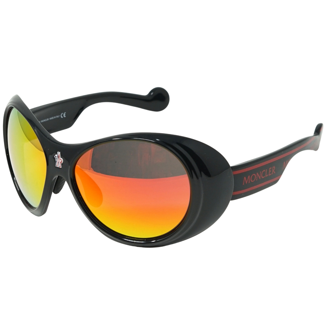 MONCLER ML0148 01C 64 Svarta solglasögon dam – bild 2