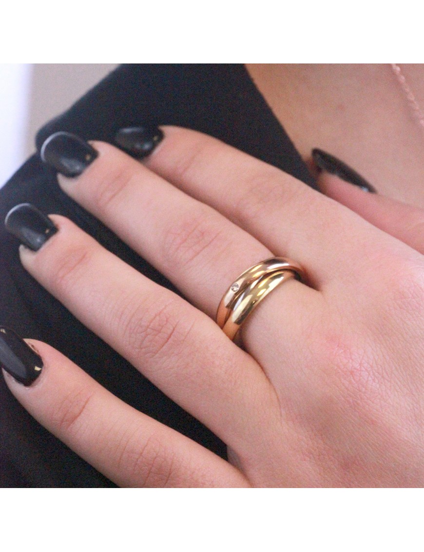 MYC Paris 3 Realms Ring Silver och Kristall dam – bild 2