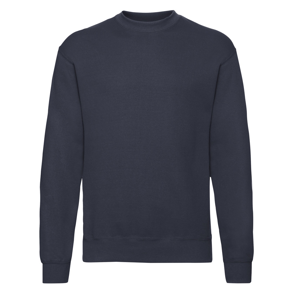 Thumbnail - Fruit Of The Loom Herren Klassik Drop Schulter Sweatshirt (Dunkles Marineblau)