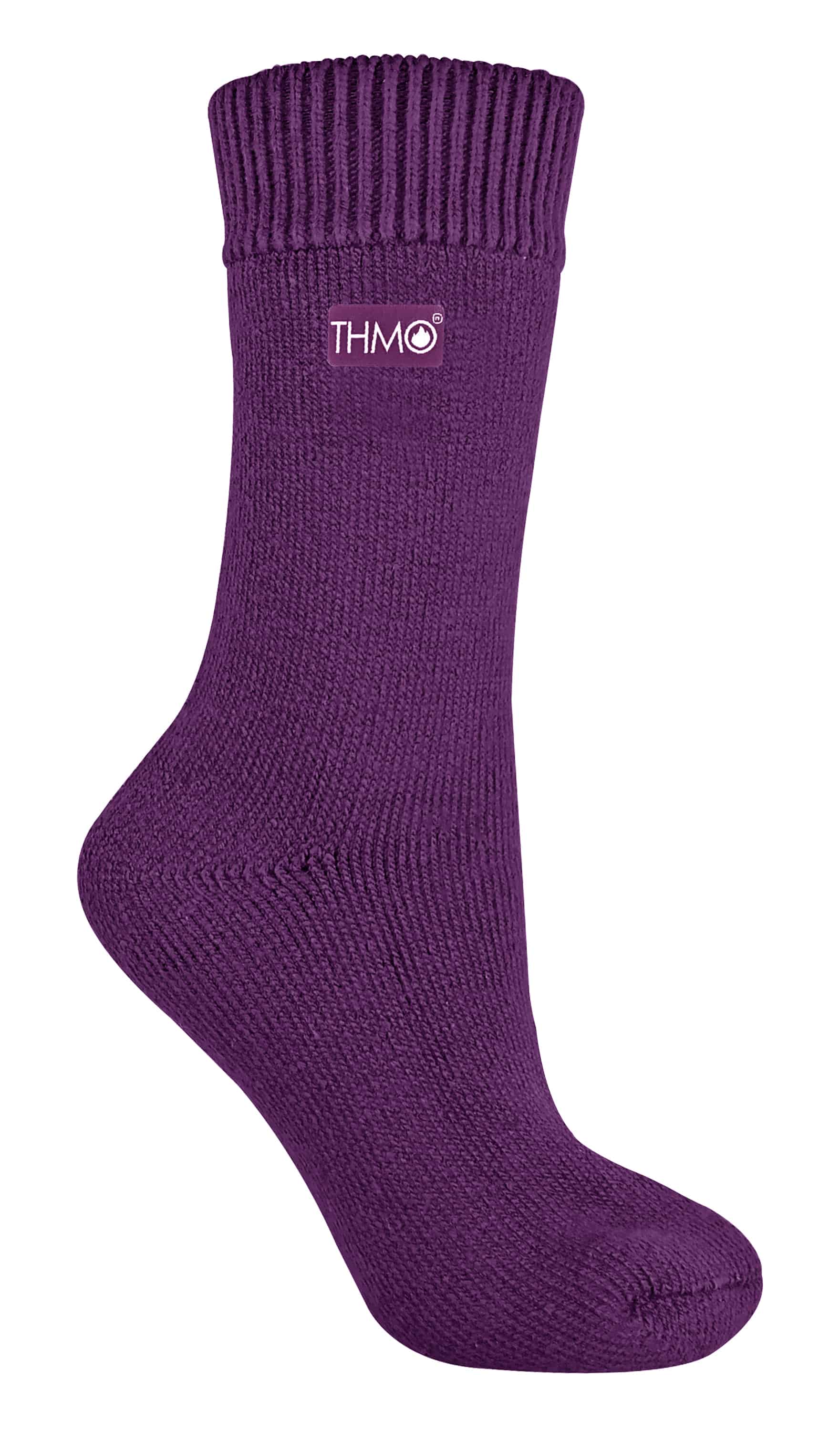 Thumbnail - THMO - 1 Paar Damen dicke Fleece gefütterte warme Thermo-Socken für den Winter