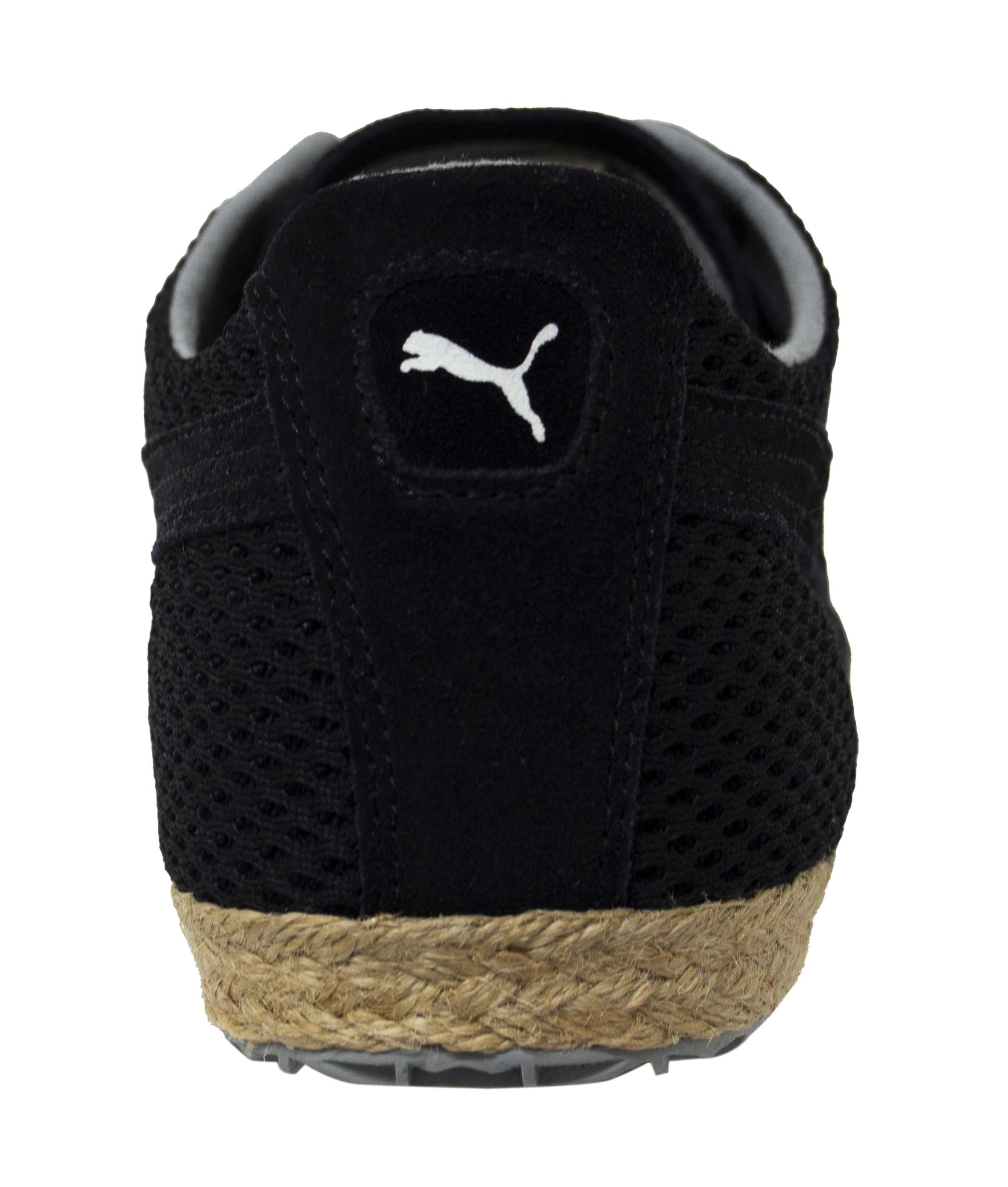 Puma Glyde Espadrille Style Svart Läder Lace Up Träningsskor för herrar 354672 01 – bild 2