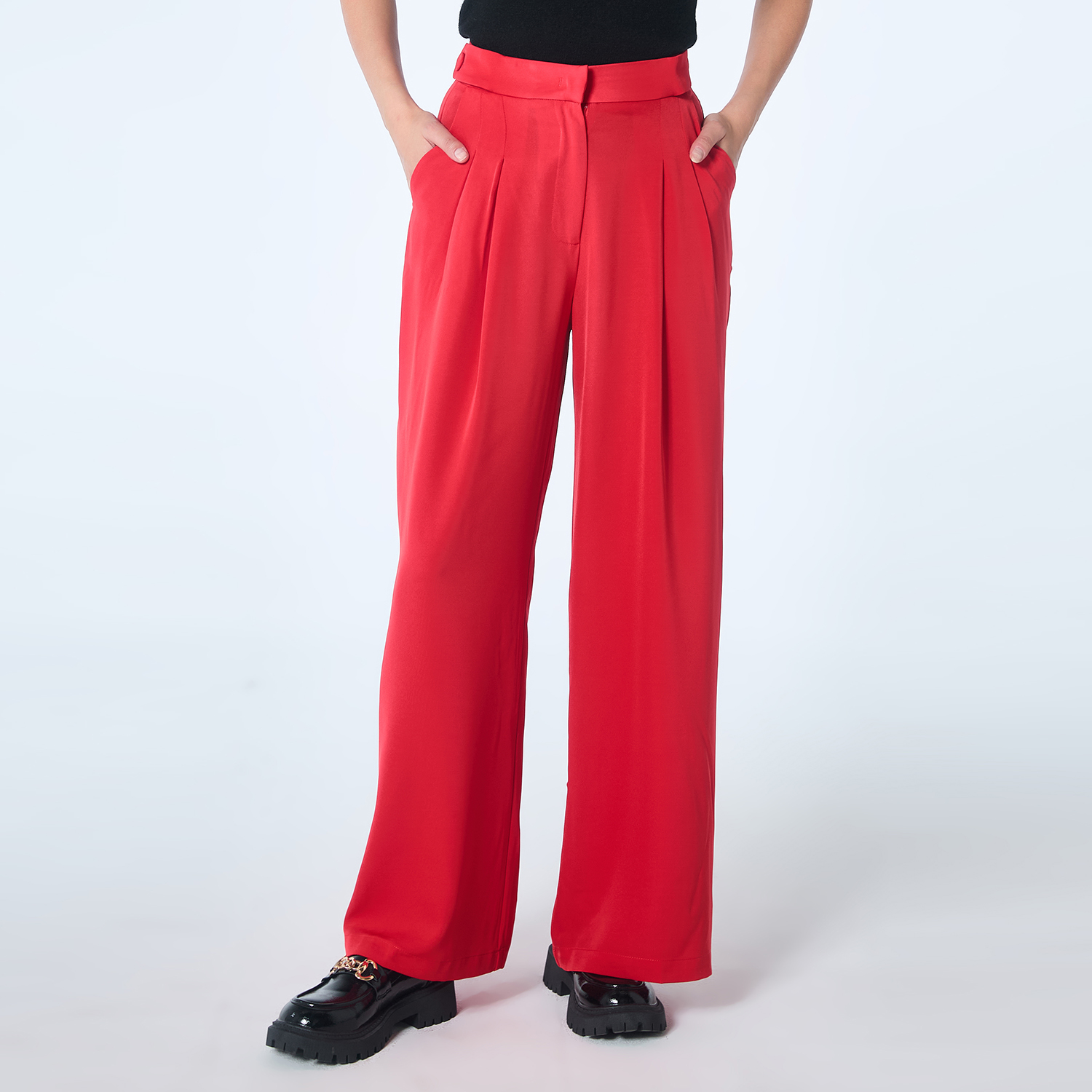 Losse rechte broek op maat