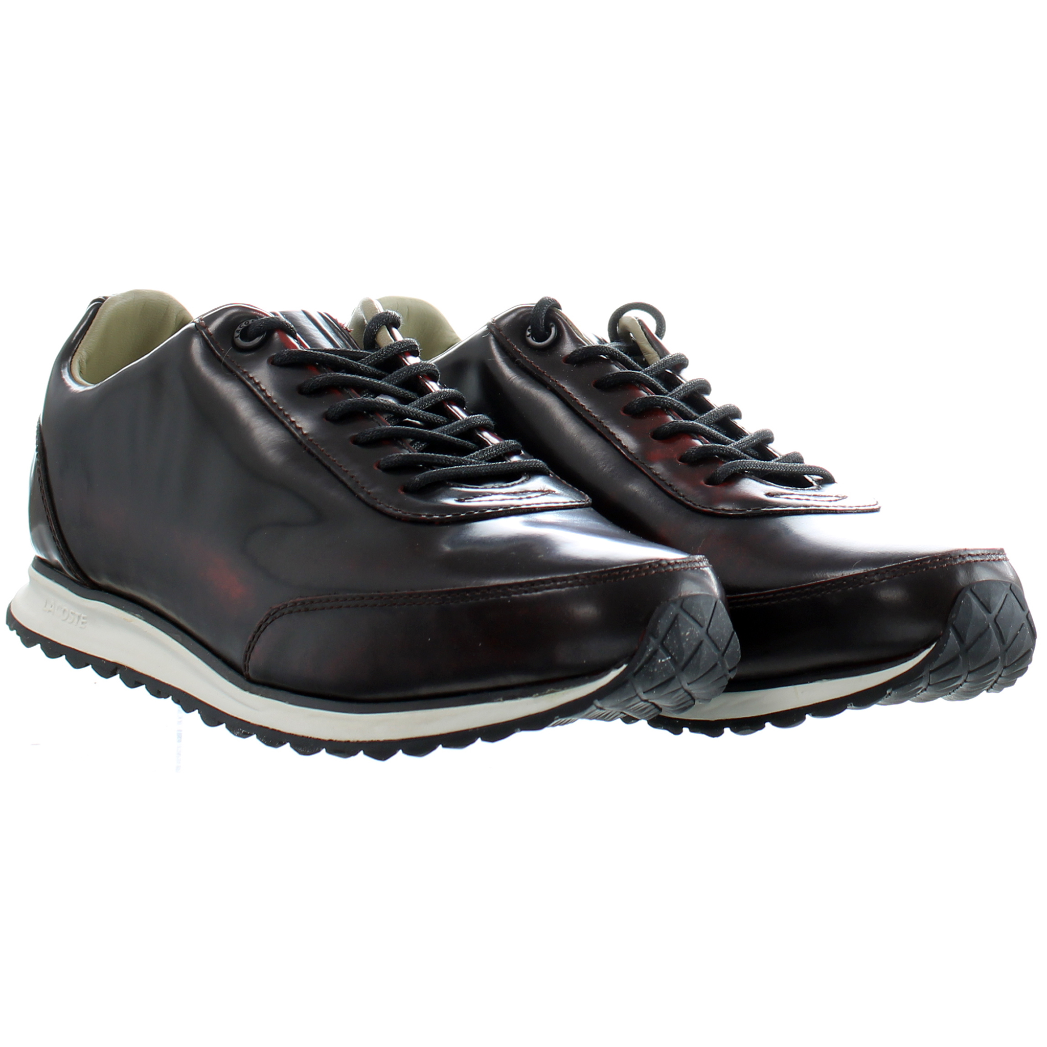 LACOSTE Helaine Runner 3 SRW Dam Burugndy Träningsskor – bild 2
