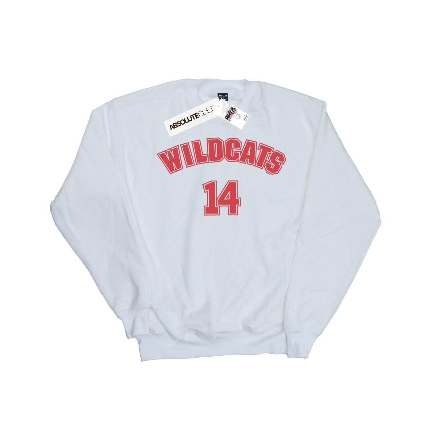 Thumbnail - Disney - "High School Musical The Musical Wildcats 14" Sweatshirt für Mädchen (Weiß)