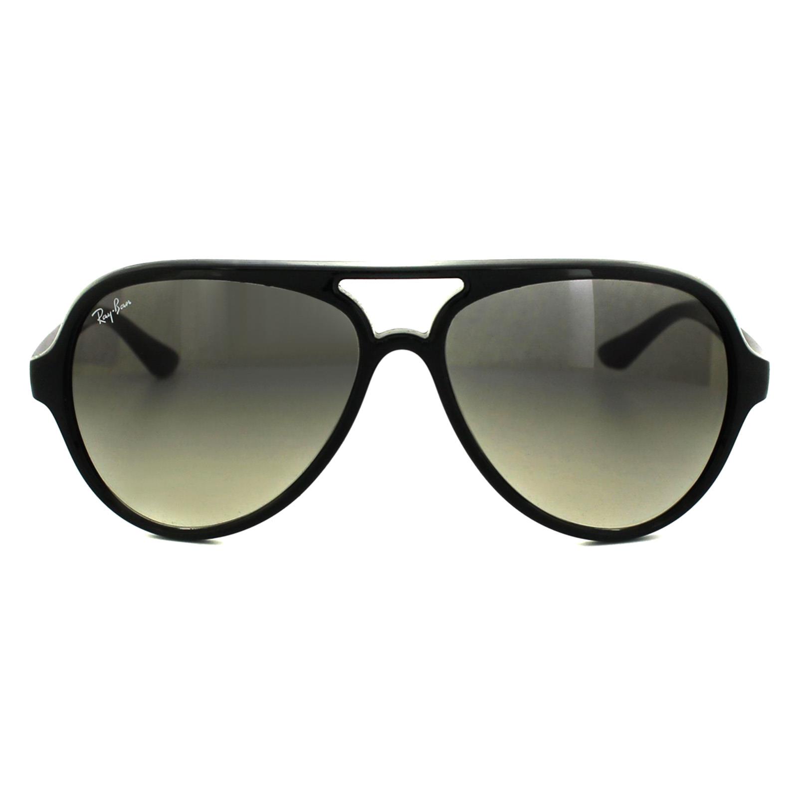 Ray-Ban Retro Aviator Unisex Gradient Sunglasses – Black, Size: 59x13x140mm – Size 59x13x140mm