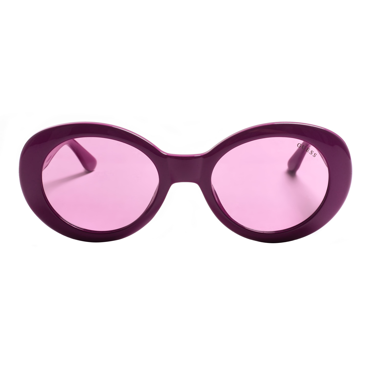Guess Womens acetate sunglasses with oval shape GU7904 - Violet - One Size