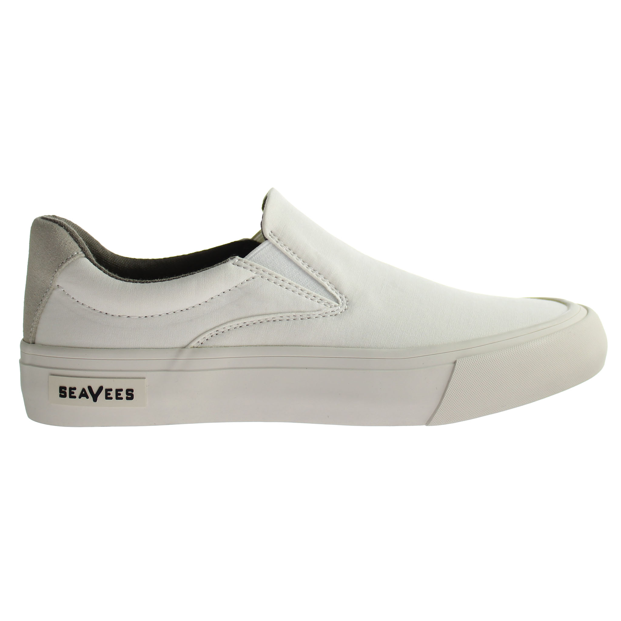 Thumbnail - Seavees Hawhrone Slip auf Standard Bleach Poplin Twill von weißen Frauenschuhen