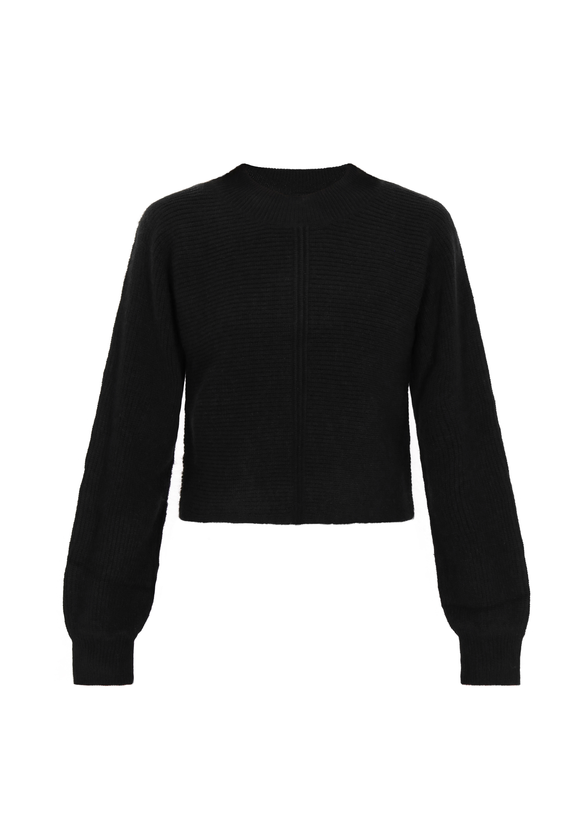 Thumbnail - Dreimaster Pullover Damen Schwarz