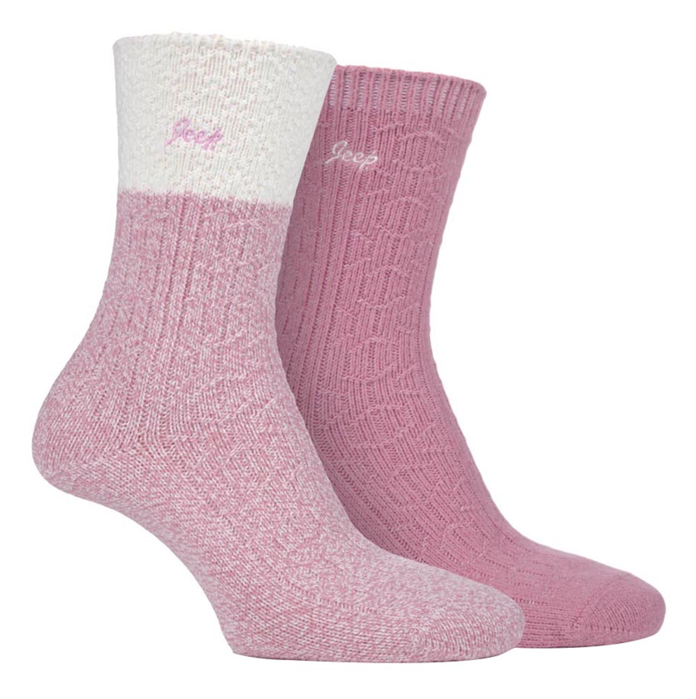 Thumbnail - Jeep - 2er-Pack Damen Supersoft Wanderstiefel Socken
