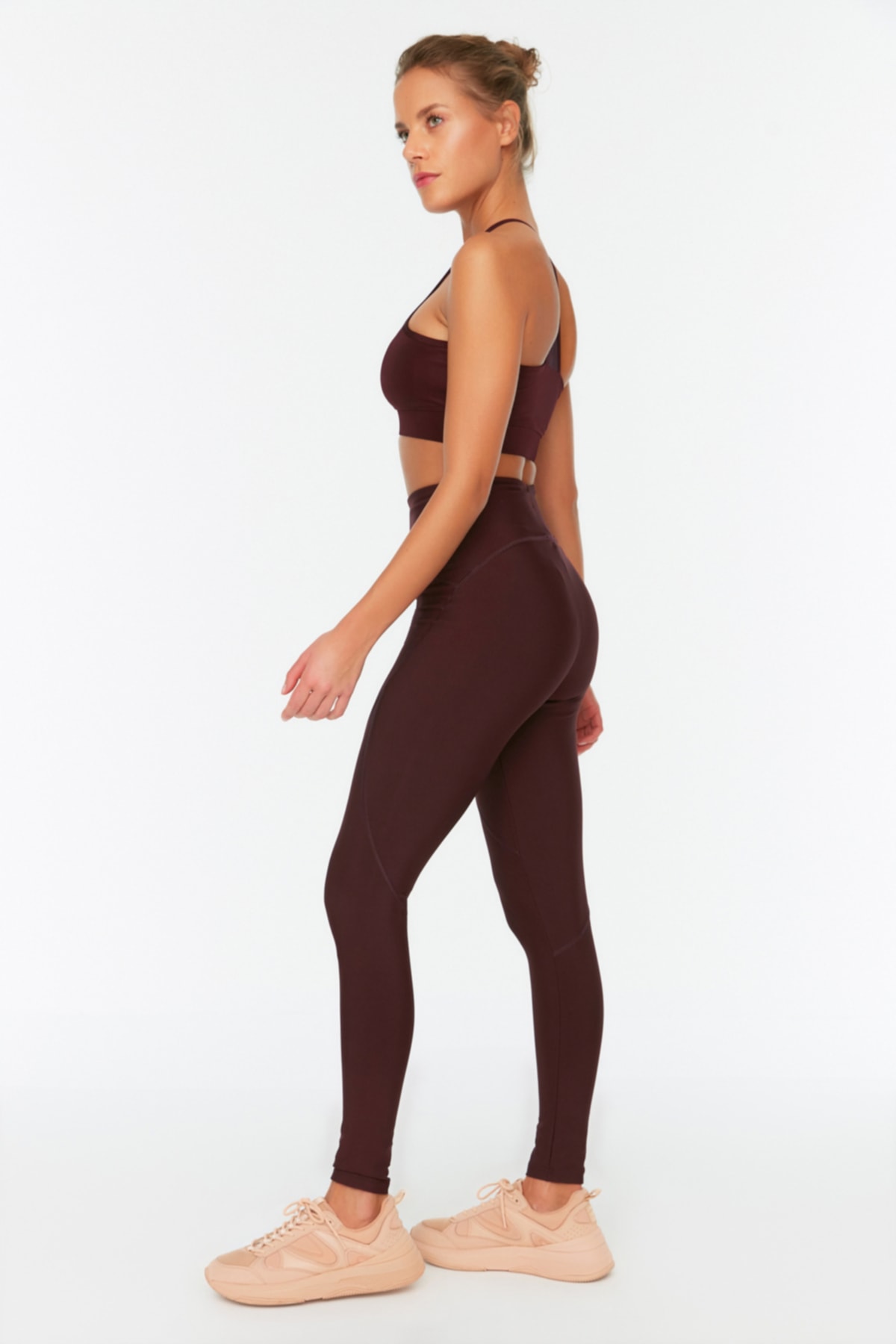 Trendyol Kvinnors Högmidjade Tight Sportleggings dam – bild 2