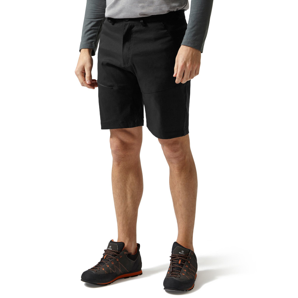 Craghoppers Mens Kiwi Pro Polyamide Walking Shorts - Black - Size 42 (Waist)
