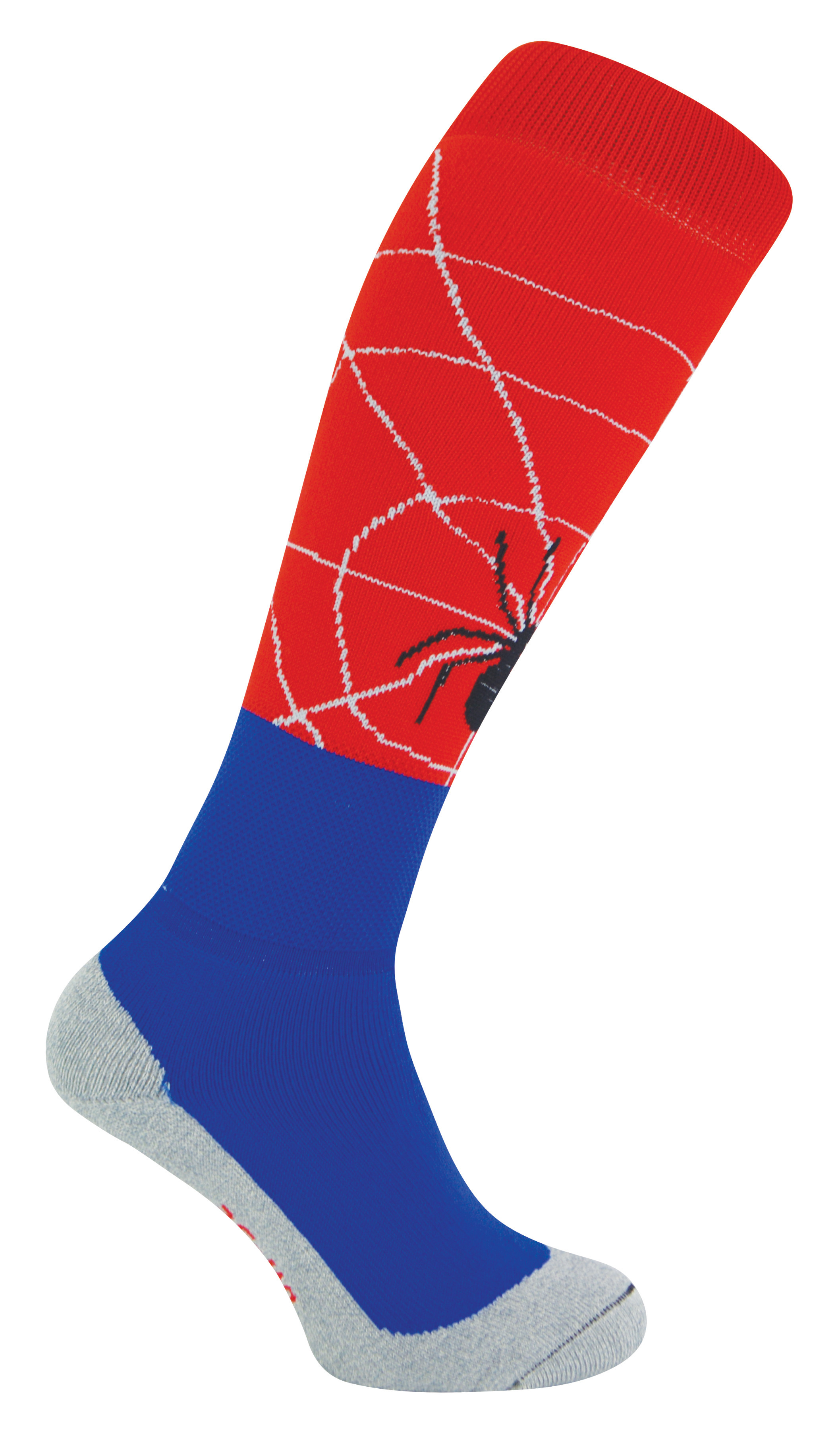 Thumbnail - Spiderman Long Socks for Sport | Hingly | Mens & Ladies Novelty Socks for Hockey, Rugby & Football