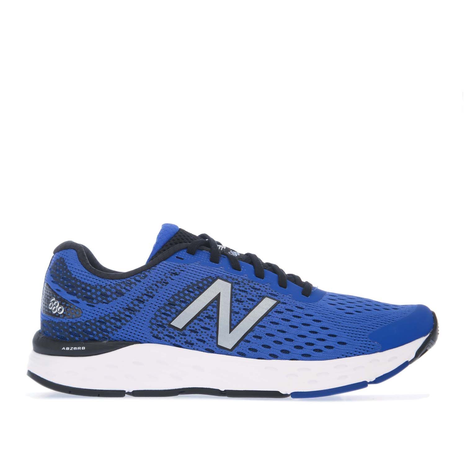 Thumbnail - Chaussures course 680v6 New Balance Pour Homme en Bleu