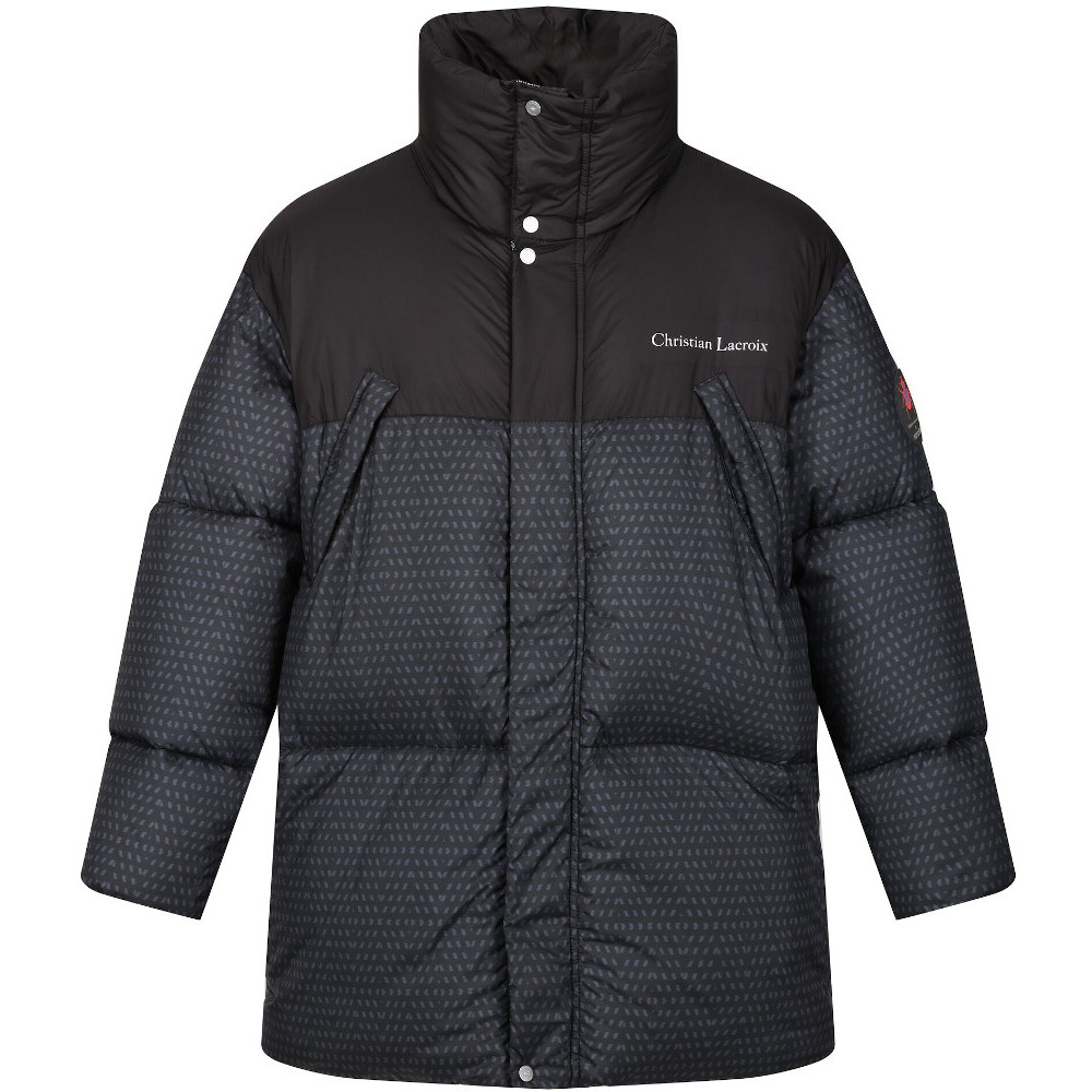 Regatta Barbegal Men's Quilted Jacket in Black, Regular Fit Size L, Wind-Resistant Winter Coat with Feather-Free Insulation - Image 4