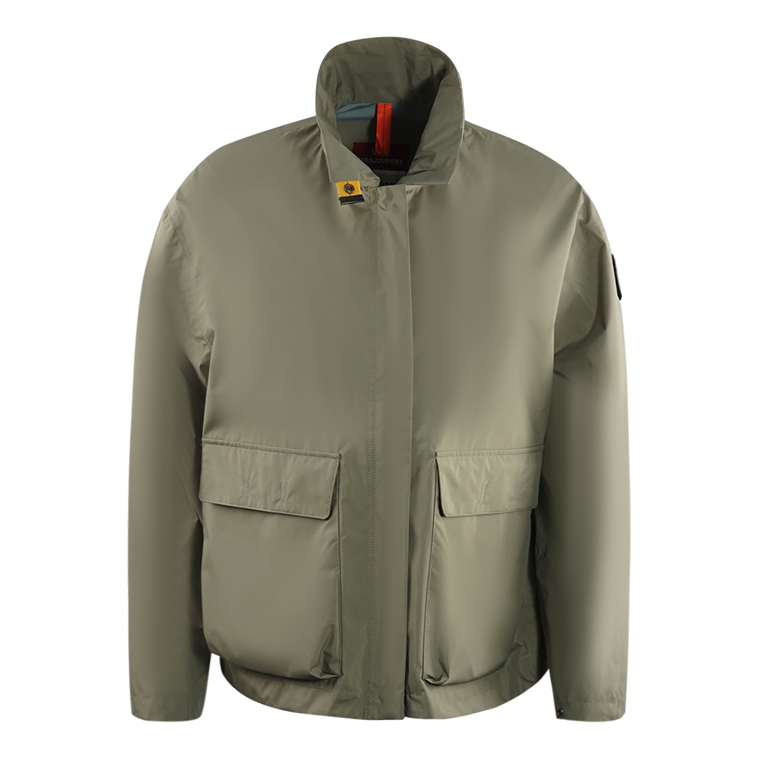 Thumbnail - Parajumpers Siri Grau Windbreaker Jacke