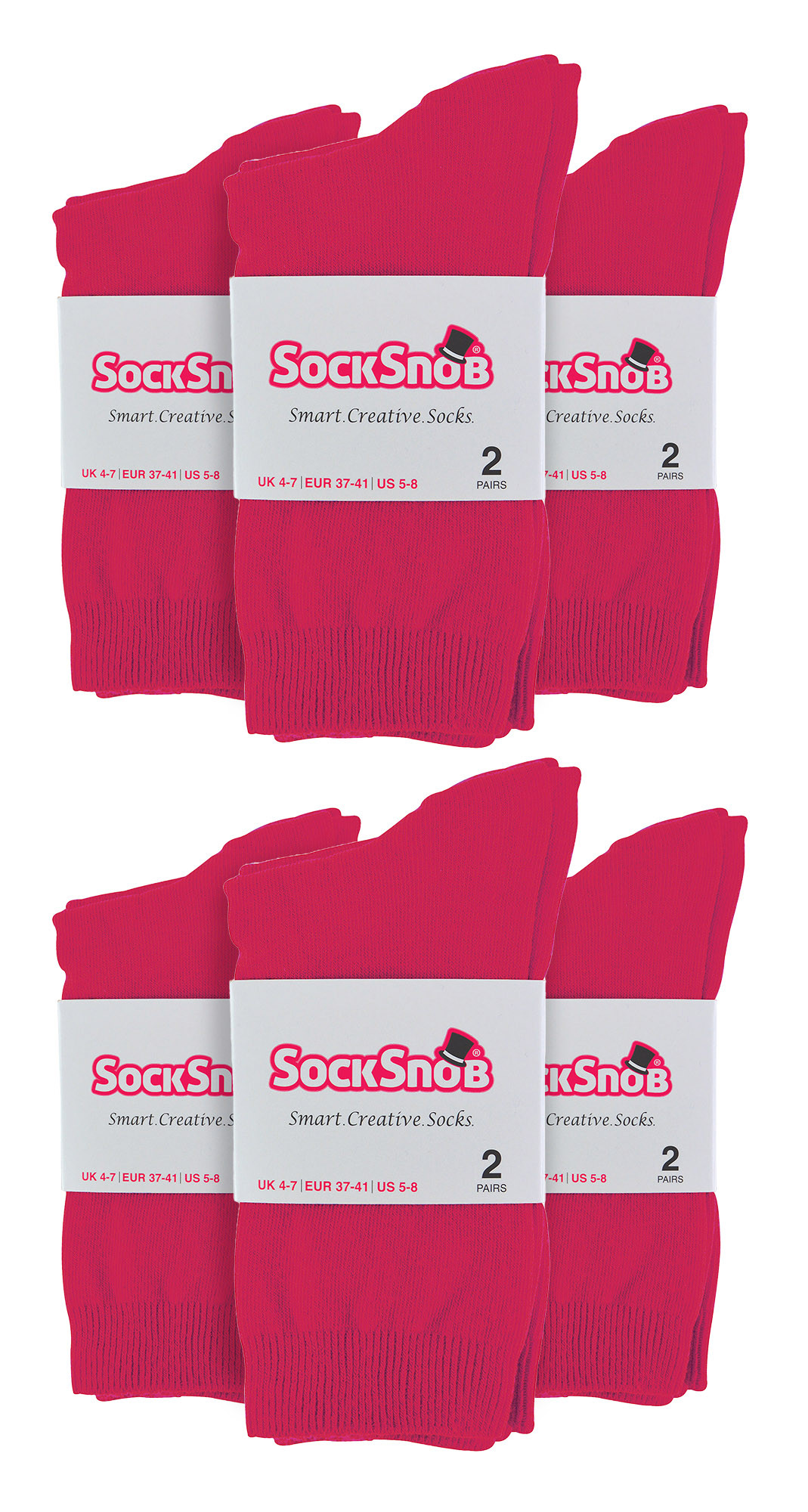 Sock Snob Vanliga bomullsstrumpor för kvinnor 12 par multipack tunna bekväma färgglada ankelstrumpor för damer Denim – bild 2