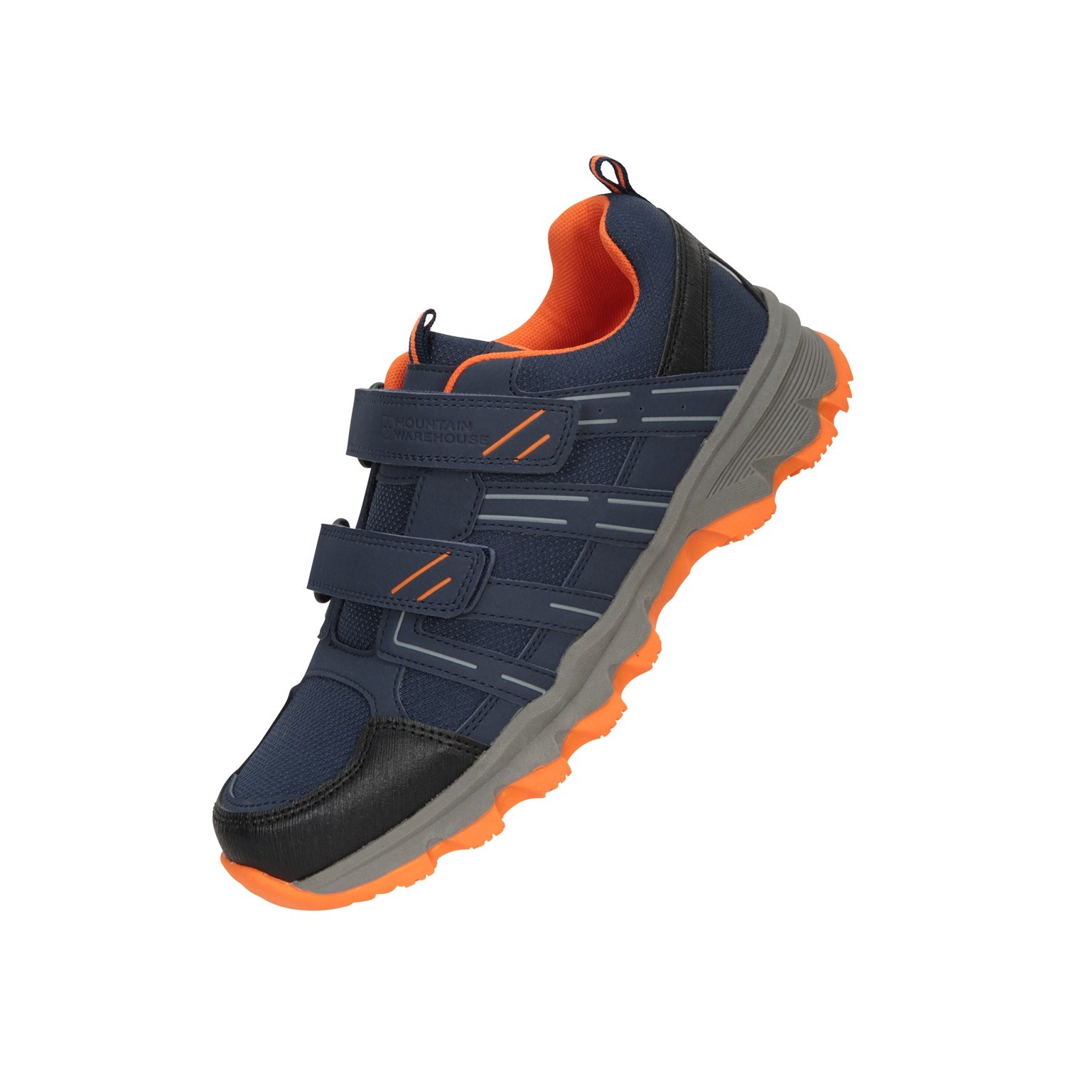 Mountain Warehouse Cannonball wandelschoenen voor kinderen (Donkerblauw)