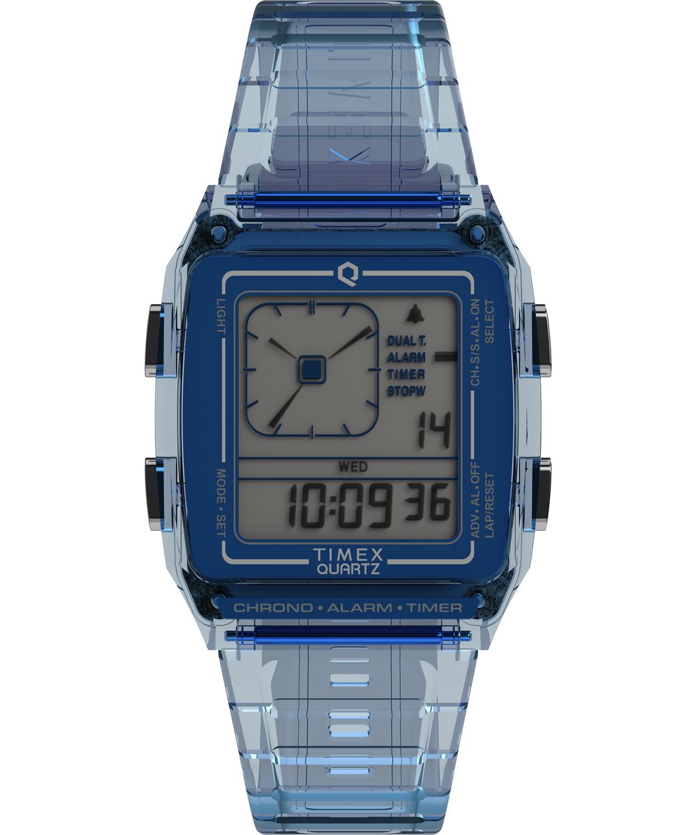 Thumbnail - Timex Lca Unisex Blaue Uhr TW2W45100