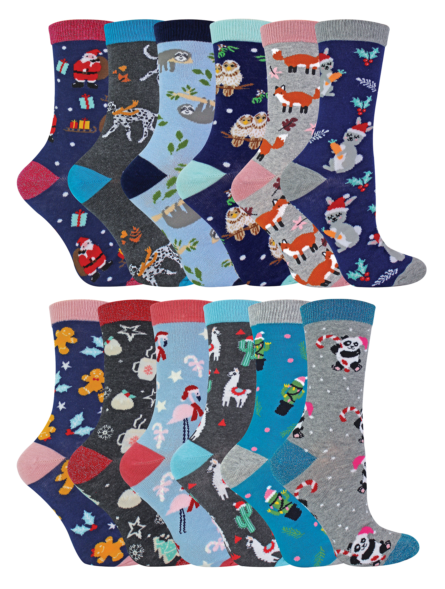 Thumbnail - Wildfeet - 12 Tage Adventskalender Socken in Geschenkbox - 12 Tage von Weihnachten