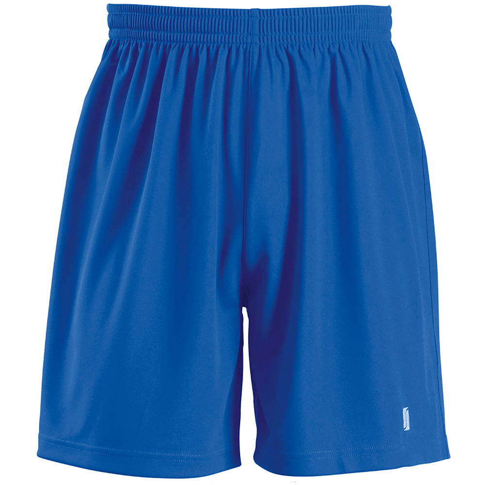 Thumbnail - SOLS Herren San Siro 2 Sport Shorts (Königsblau)