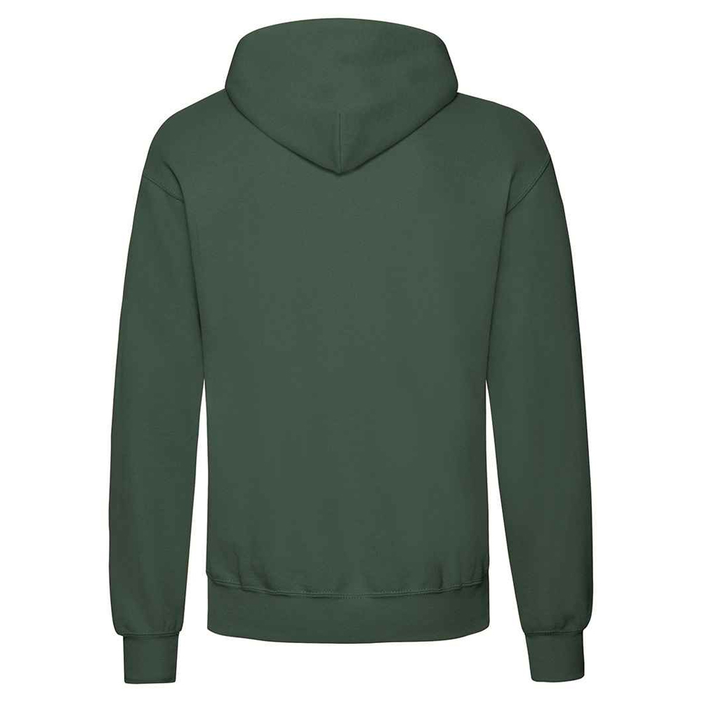 Fruit Of The Loom Unisex Classic Hoodie för vuxna (Flaskegrön) dam – bild 2