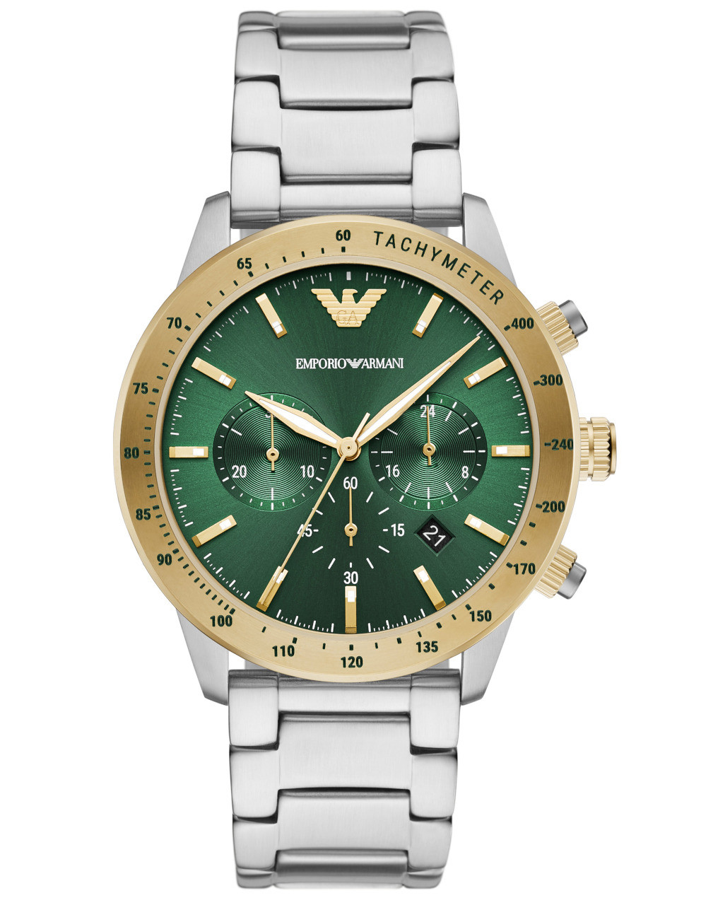 Montre Emporio Armani Mario Pour Hommes Argent AR11454