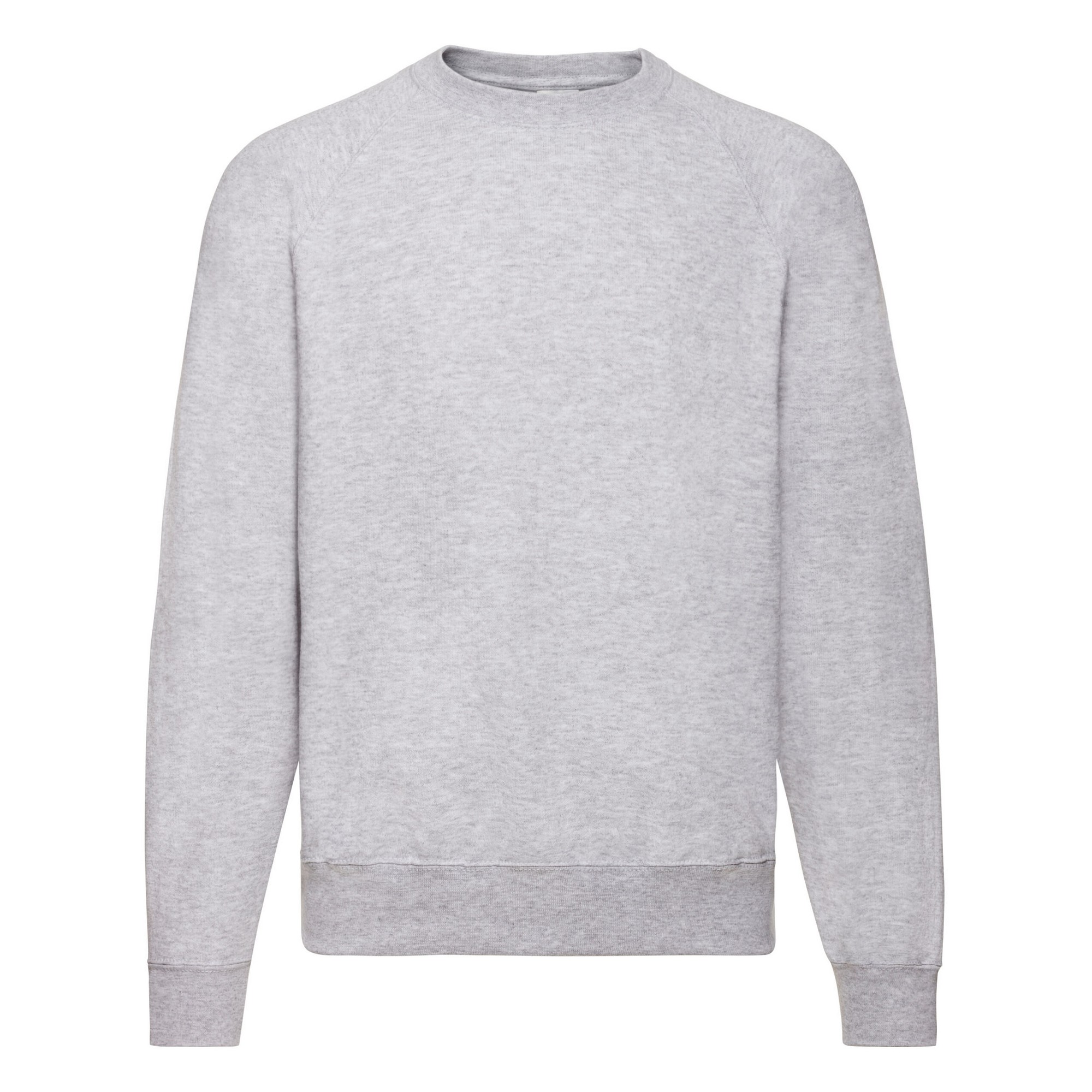 Fruit of the Loom - "Classic" Sweatshirt für Herren/Damen Unisex Raglanärmel (Grau meliert)