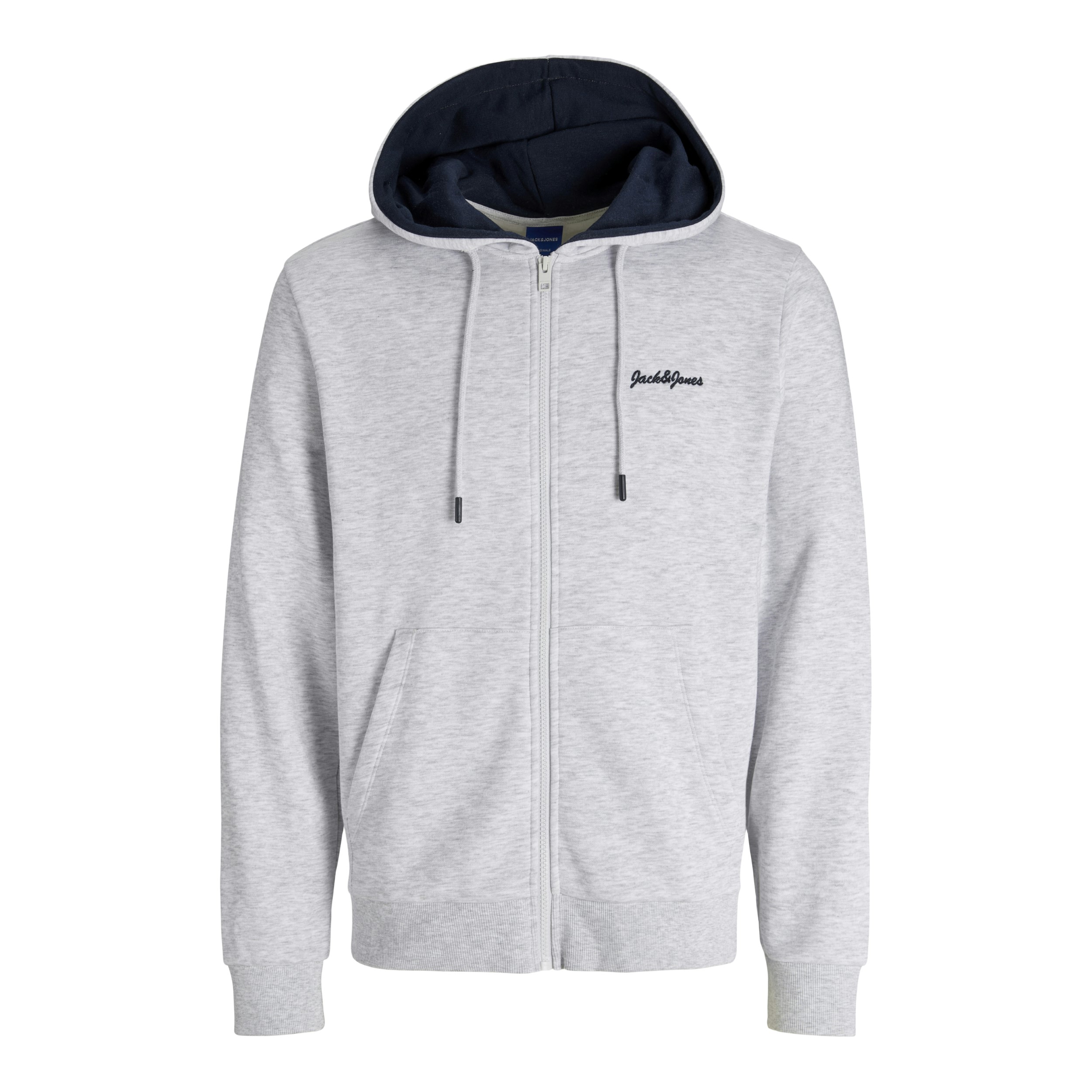 Herren-Kapuzenpullover der Marke Jack & Jones. Der Hoodie ist aus hochwertiger Baumwolle und Polyester gefertigt. Die feine Mischung dieser