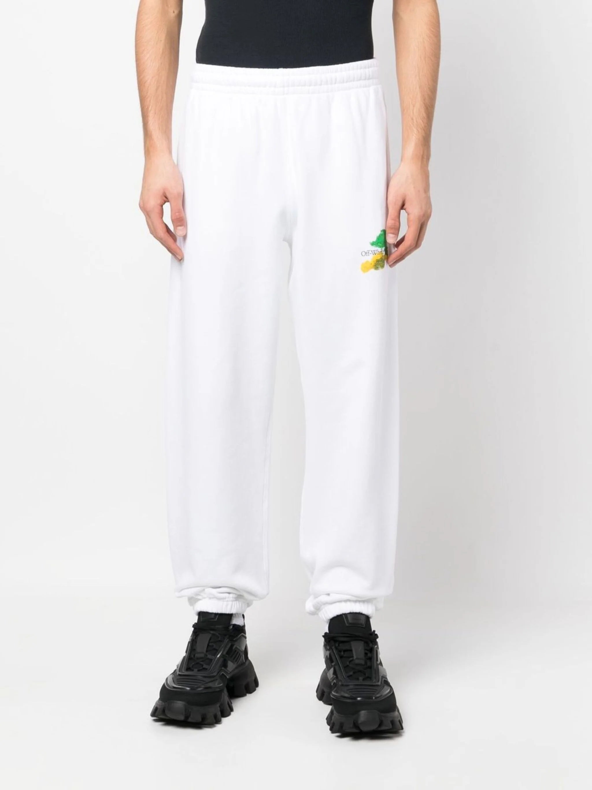 Off-White Brush Arrows Joggers med logotryck mjukisbyxor herr – bild 2