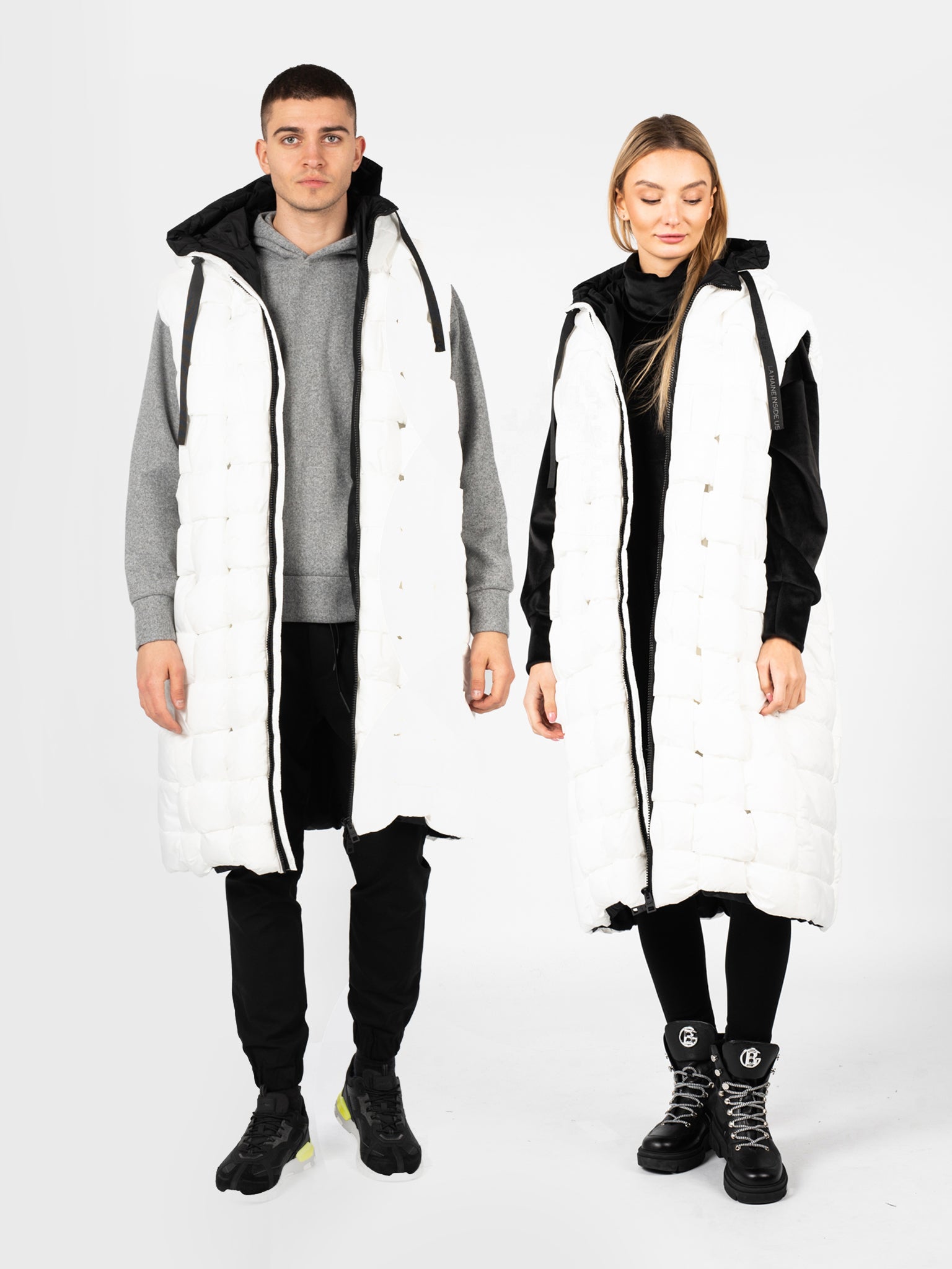 La Haine Inside Us Vest Unisex-LW548 Dam skjortor & blusar – bild 2